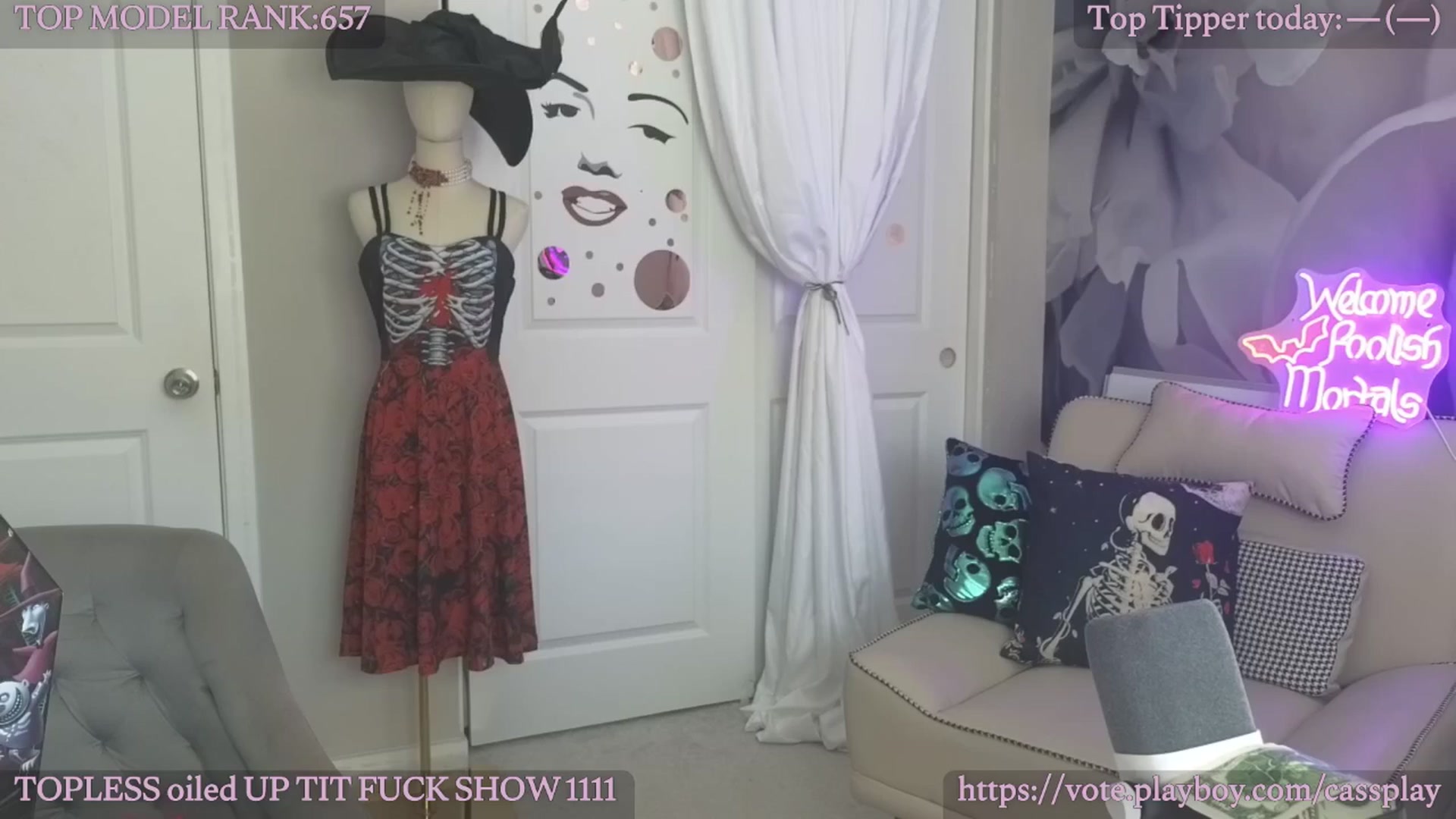 Gallery image thumbnail from Cassplay's myfreecams stream on, 10/27/2025, 18:46 image 2 of 20