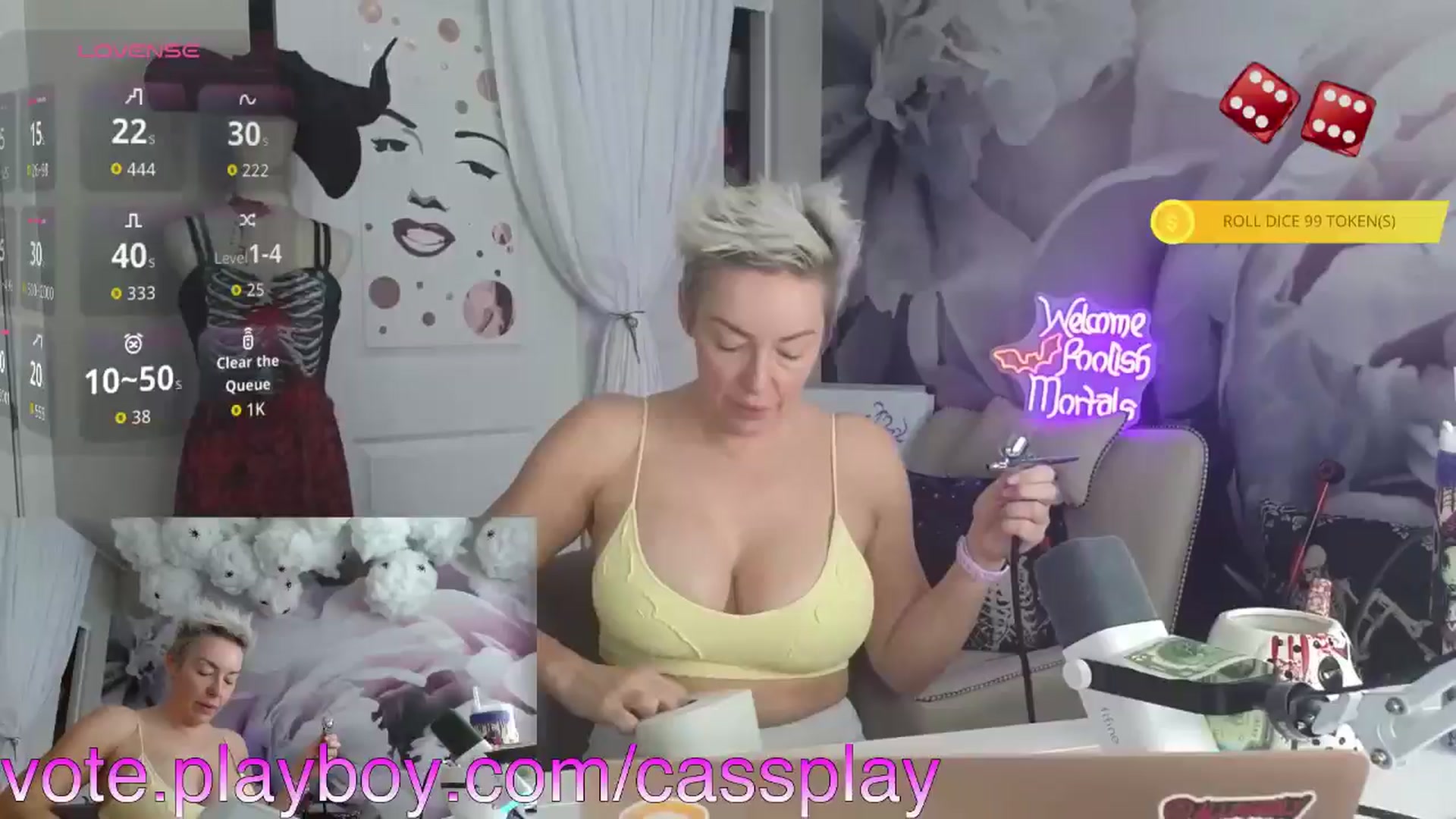 Gallery image thumbnail from Cassplay's myfreecams stream on, 10/28/2025, 17:15 image 5 of 20