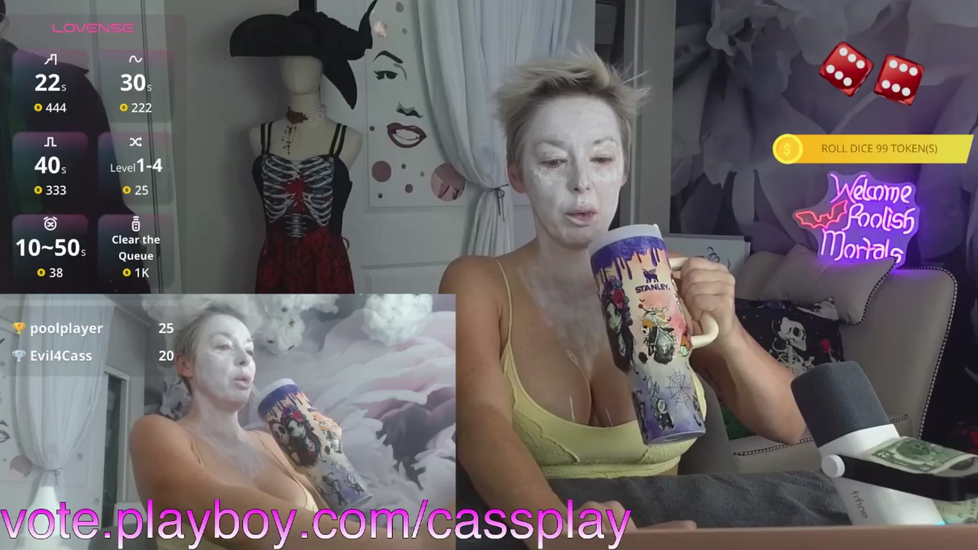 Gallery image thumbnail from Cassplay's myfreecams stream on, 10/28/2025, 18:29 image 11 of 20