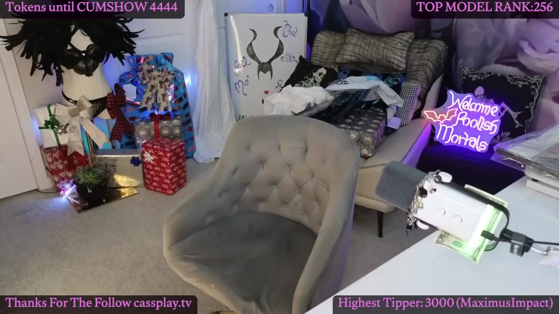 Gallery image thumbnail from Cassplay's myfreecams stream on, 12/02/2025, 21:12 image 19 of 20