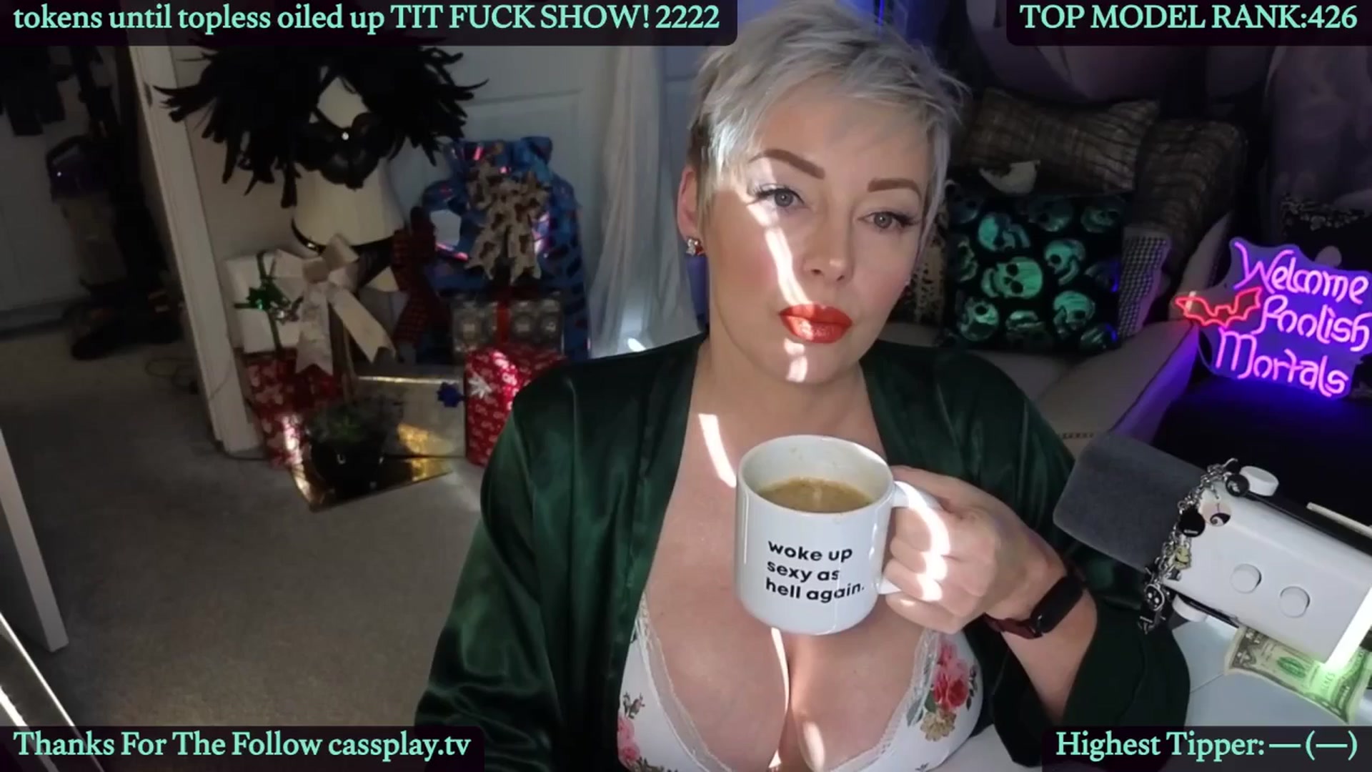 Gallery image thumbnail from Cassplay's myfreecams stream on, 12/03/2025, 22:59 image 1 of 20