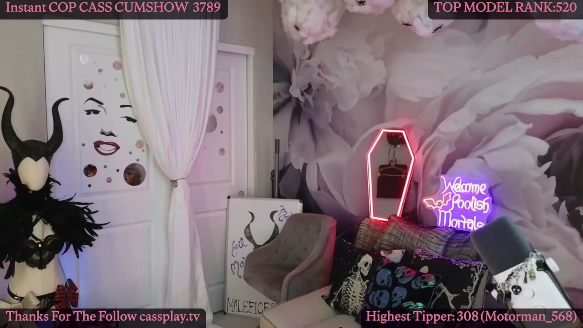 Gallery image thumbnail from Cassplay's myfreecams stream on, 12/04/2025, 21:36 image 20 of 20