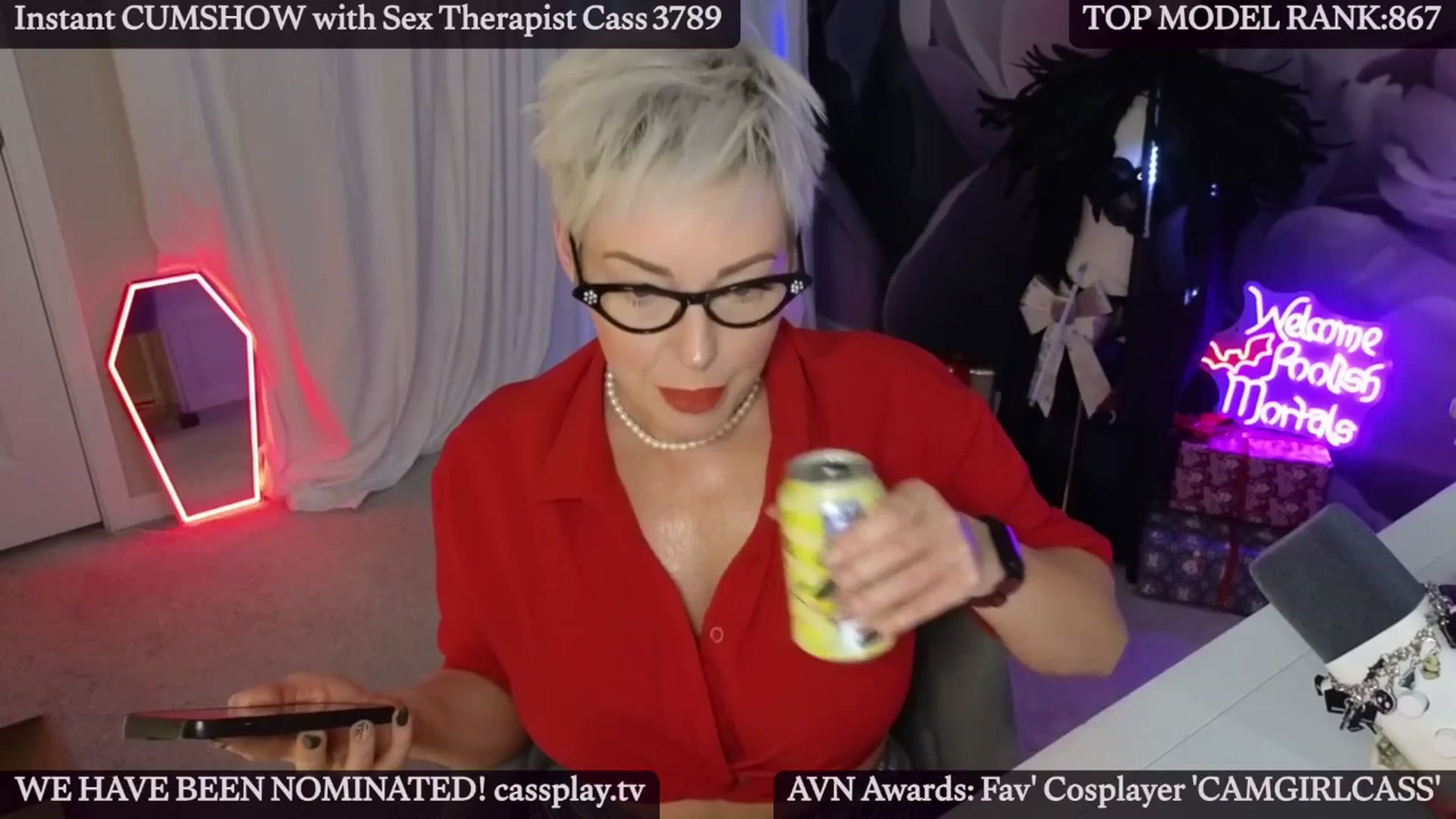 Gallery image thumbnail from Cassplay's myfreecams stream on, 12/12/2025, 21:09 image 10 of 20