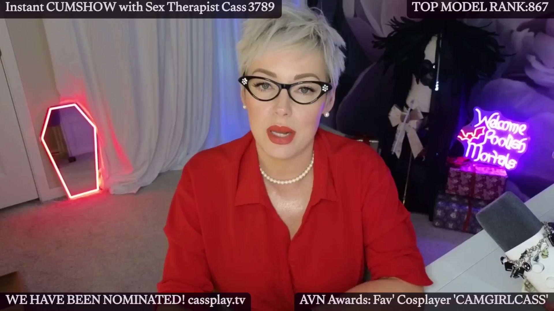Gallery image thumbnail from Cassplay's myfreecams stream on, 12/12/2025, 21:09 image 11 of 20