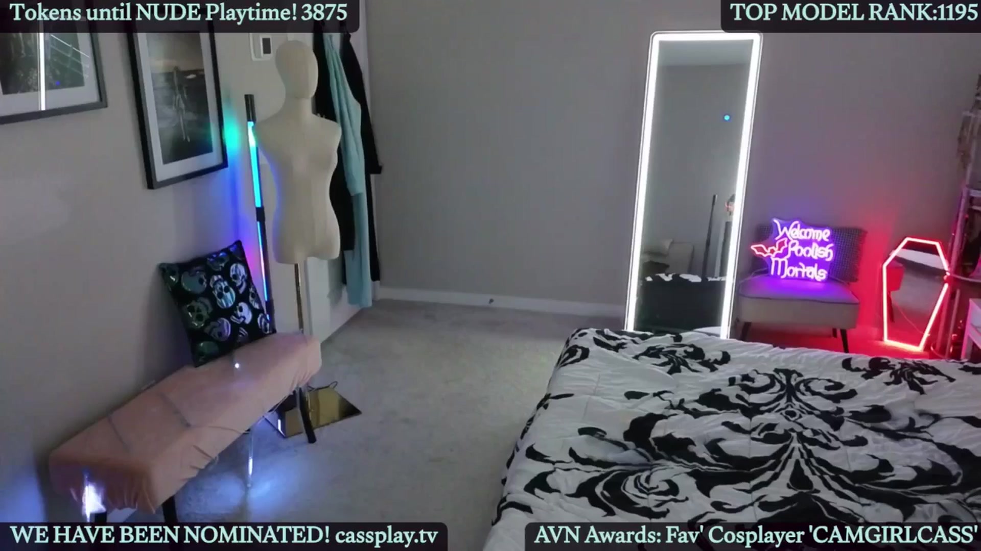 Gallery image thumbnail from Cassplay's myfreecams stream on, 12/18/2025, 22:33 image 10 of 20