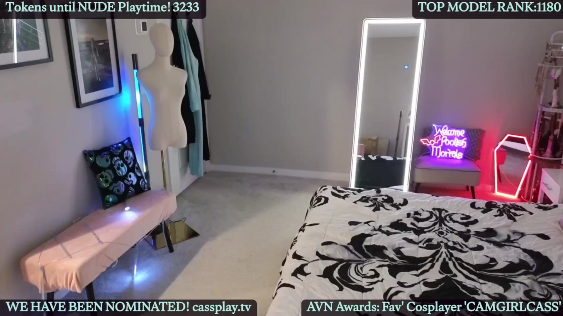 Gallery image thumbnail from Cassplay's myfreecams stream on, 12/18/2025, 22:33 image 16 of 20