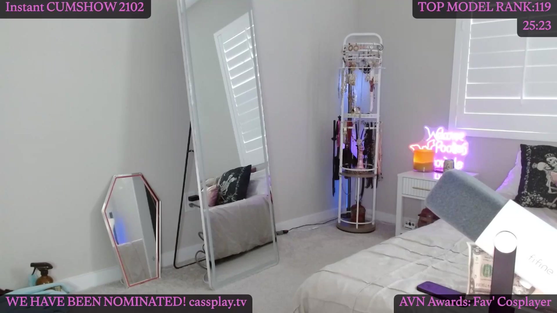 Gallery image thumbnail from Cassplay's myfreecams stream on, 01/01/2026, 22:31 image 18 of 20