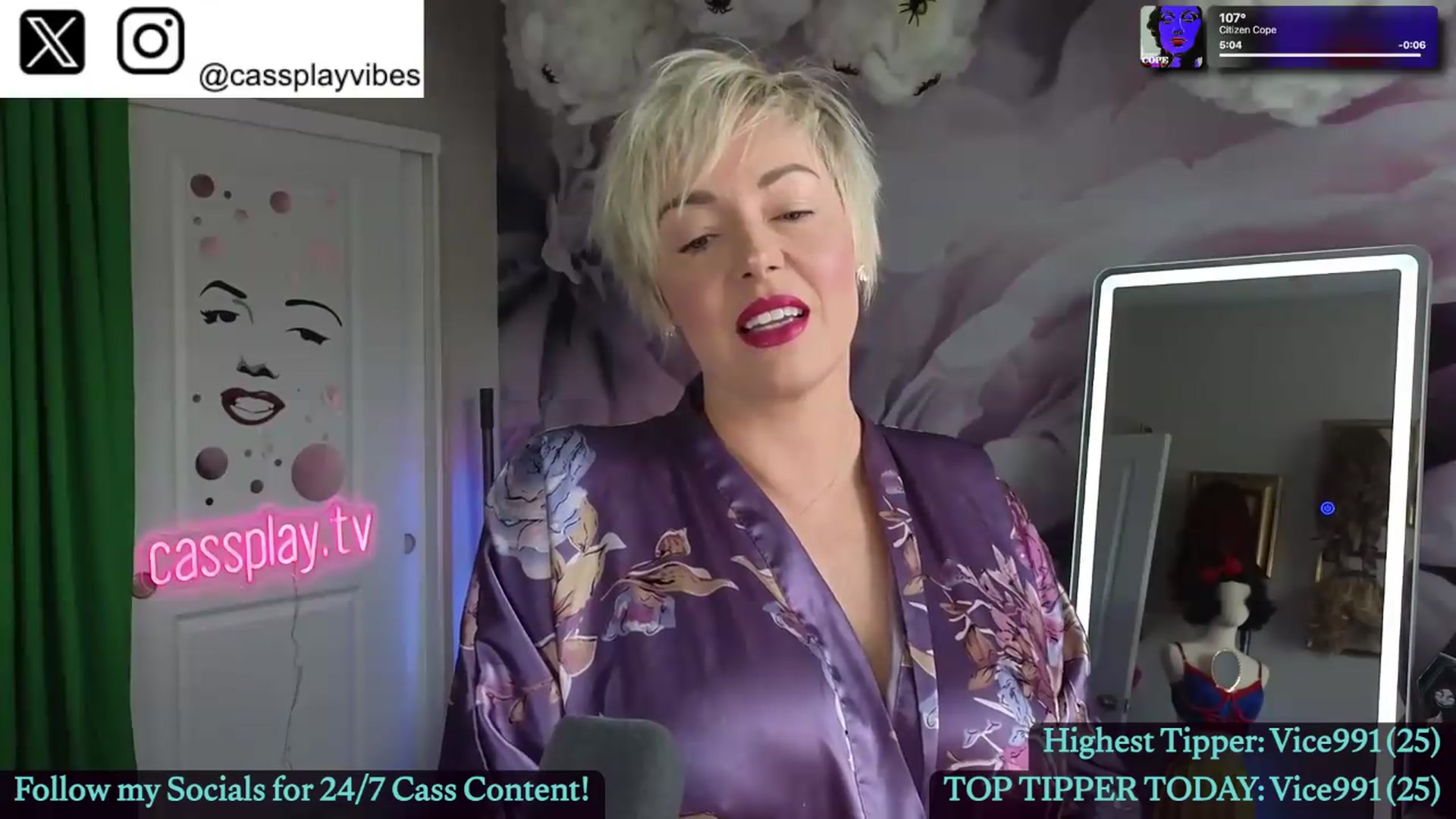 Gallery image thumbnail from Cassplay's myfreecams stream on, 05/03/2026, 15:51 image 20 of 20