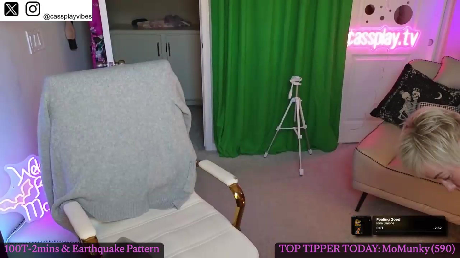 Gallery image thumbnail from Cassplay's myfreecams stream on, 06/13/2026, 14:46 image 12 of 20