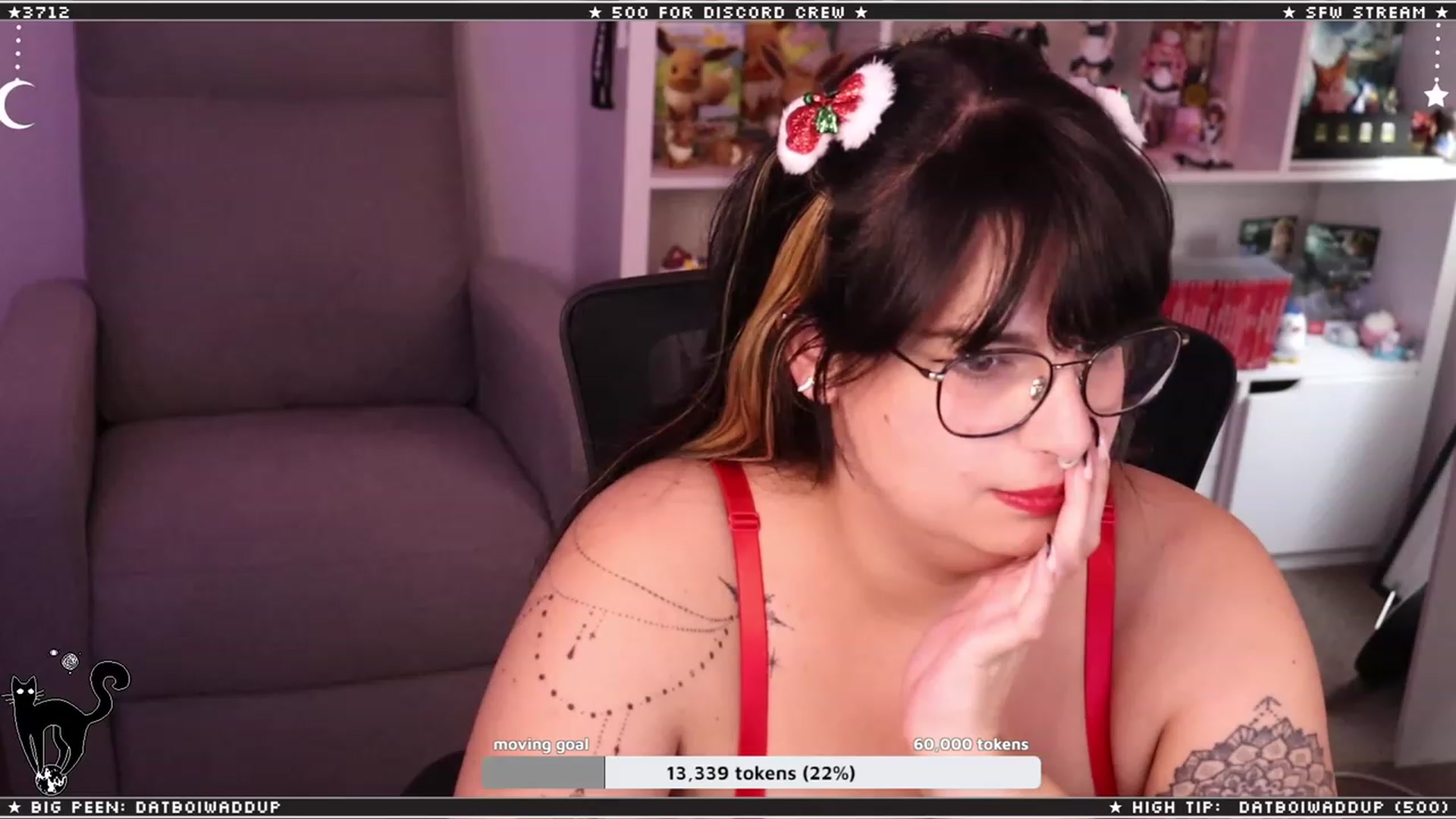 Gallery image thumbnail from Cat__'s myfreecams stream on, 12/18/2023, 08:39 image 9 of 20