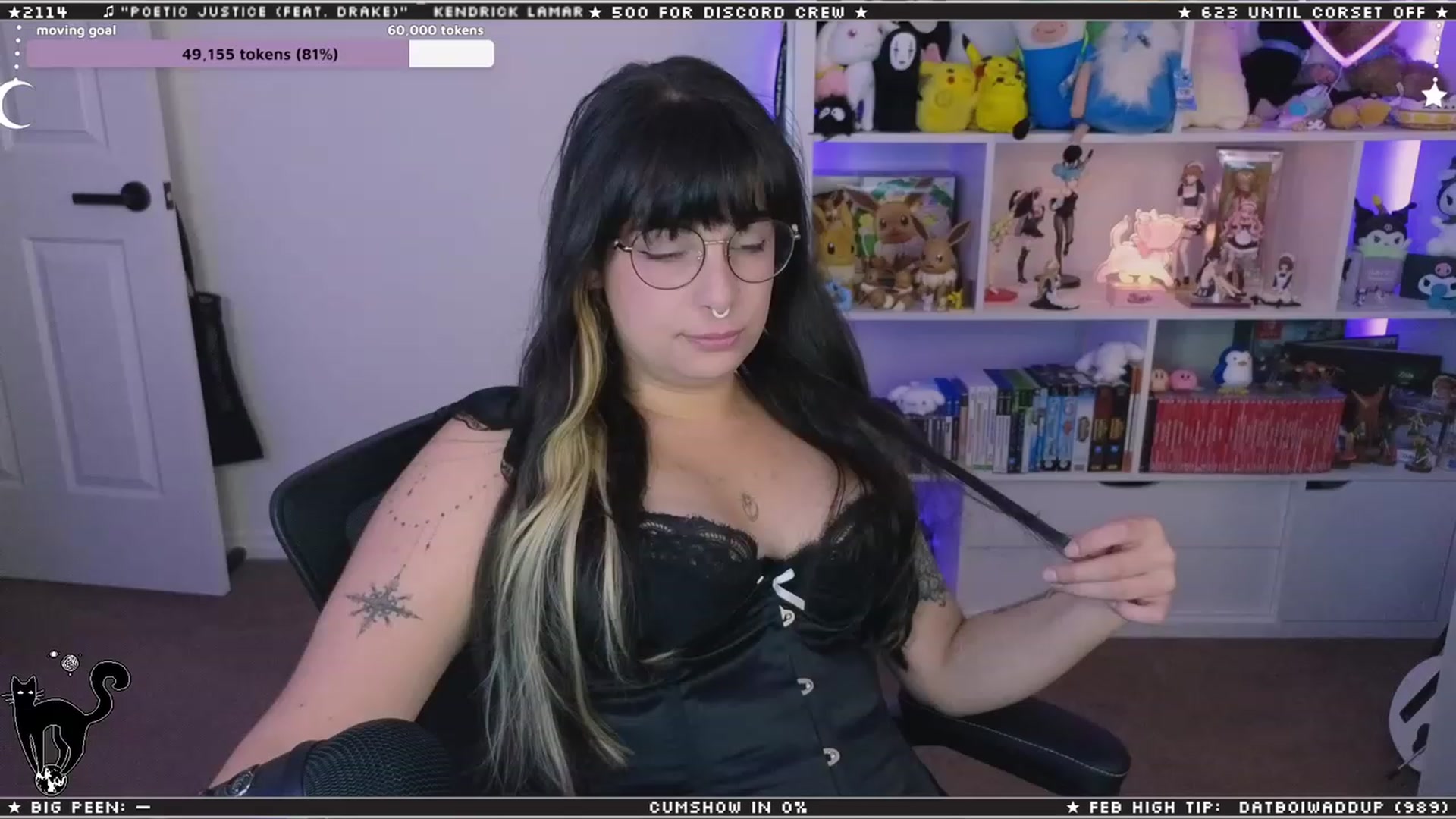 Gallery image thumbnail from Cat__'s myfreecams stream on, 02/25/2024, 12:48 image 1 of 20