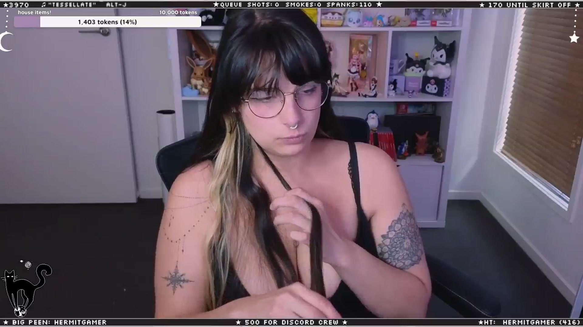 Gallery image thumbnail from Cat__'s myfreecams stream on, 03/14/2024, 07:33 image 19 of 20