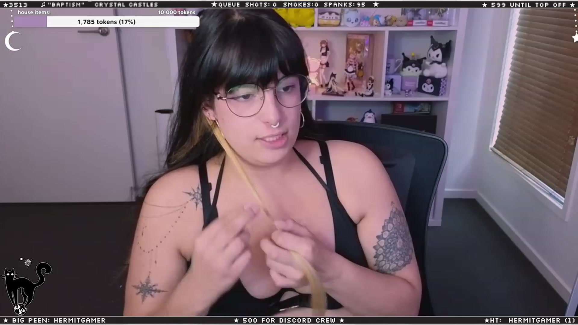Gallery image thumbnail from Cat__'s myfreecams stream on, 03/15/2024, 07:29 image 11 of 20
