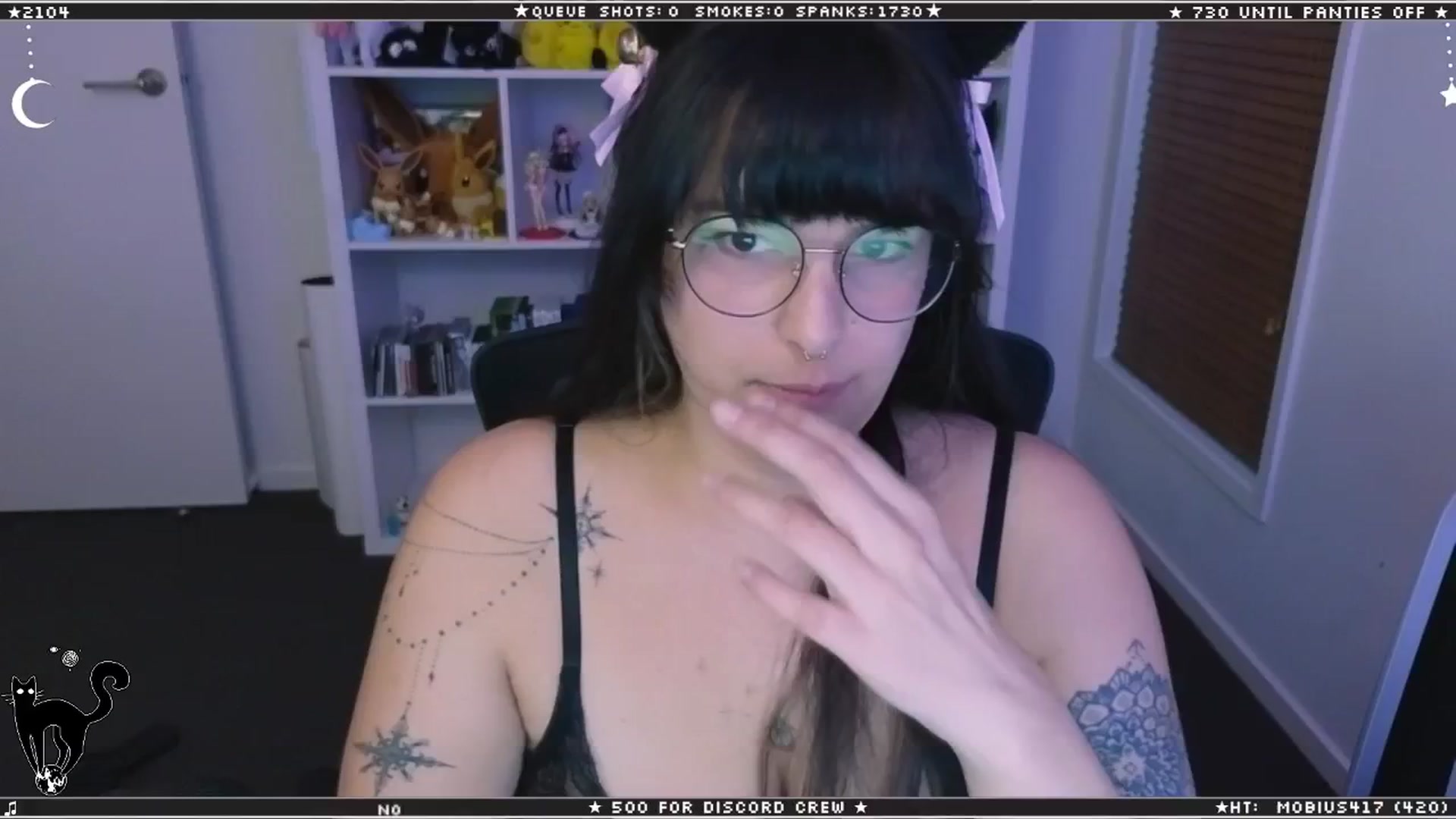 Gallery image thumbnail from Cat__'s myfreecams stream on, 04/18/2024, 08:00 image 1 of 20