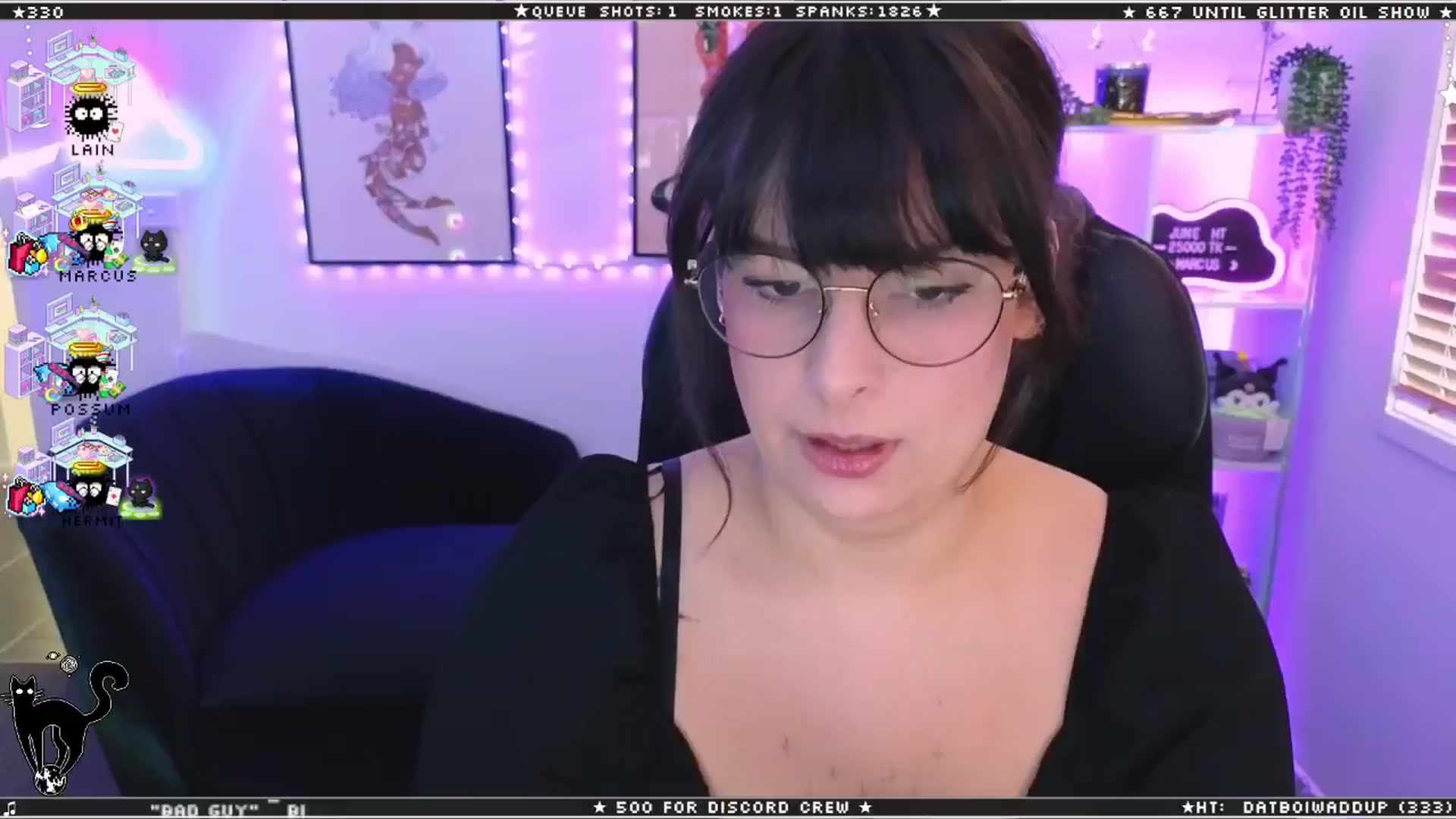 Gallery image thumbnail from Cat__'s myfreecams stream on, 06/25/2024, 07:26 image 4 of 20