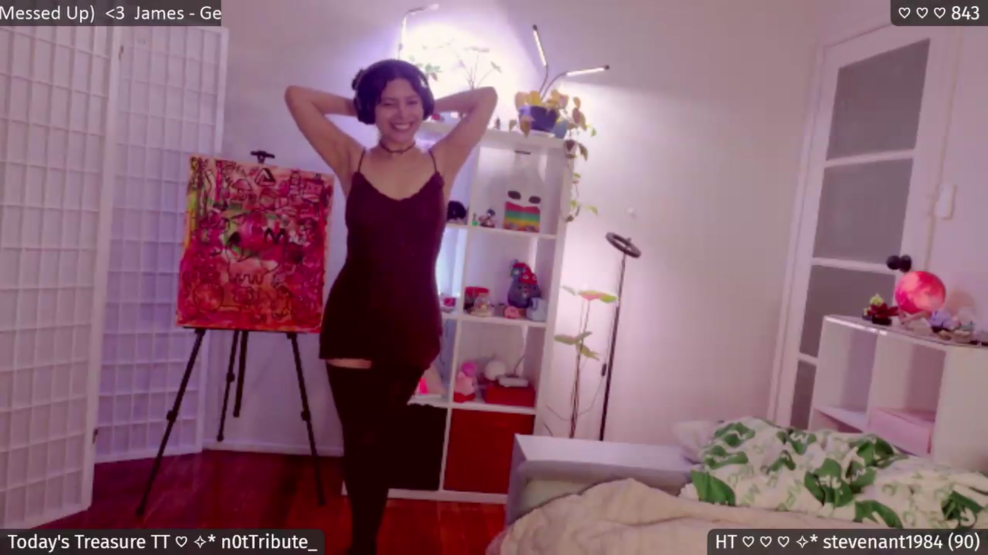 Gallery image thumbnail from Catwave's myfreecams stream on, 05/18/2026, 04:08 image 5 of 20