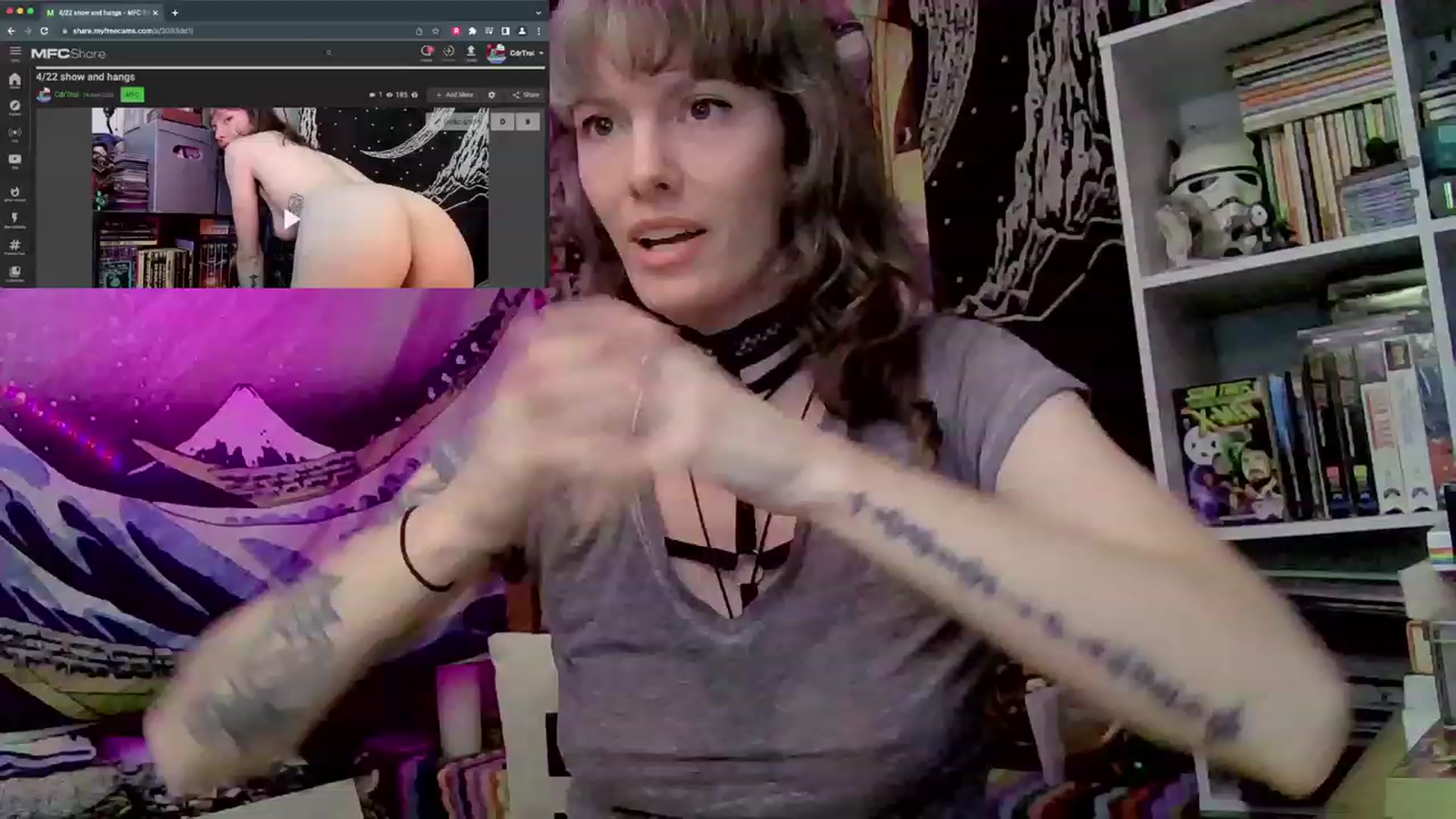 Gallery image thumbnail from CdrTroi's myfreecams stream on, 10/27/2023, 24:59 image 17 of 20