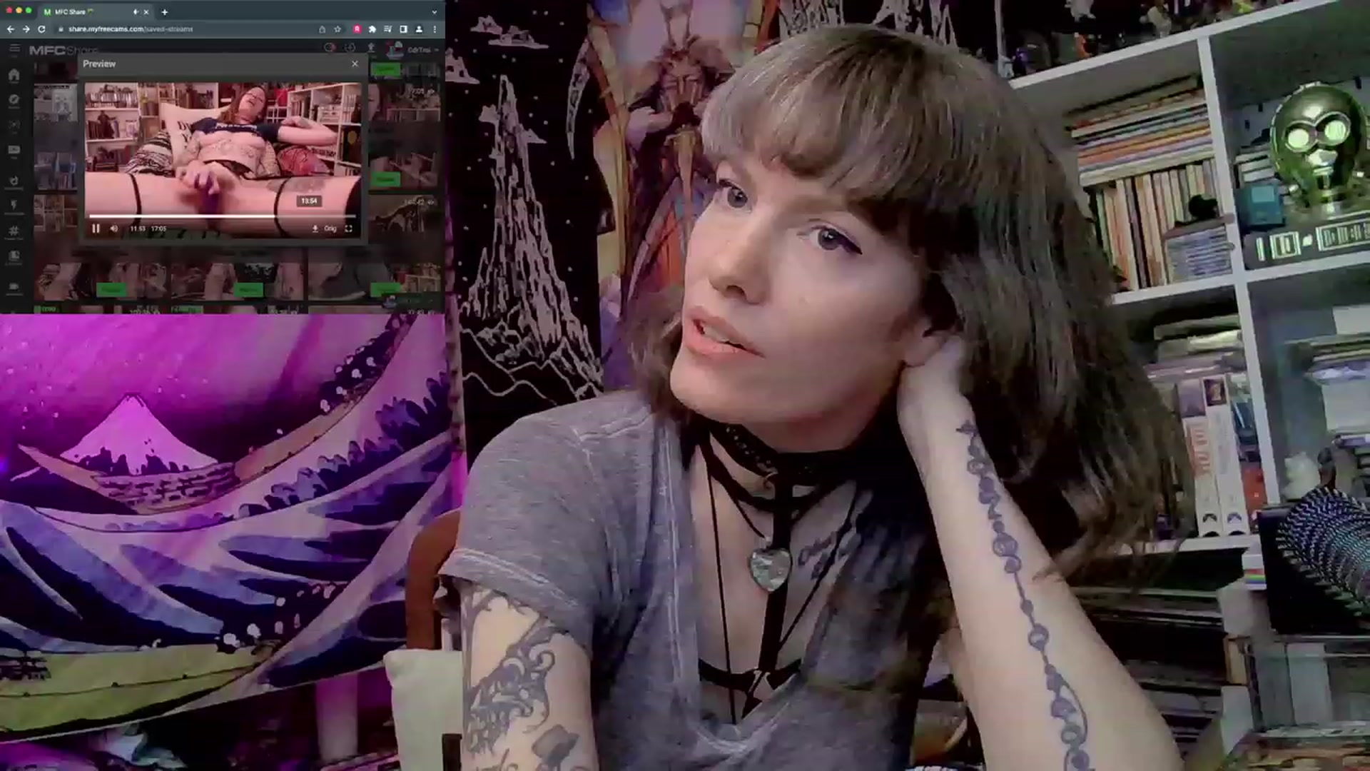 Gallery image thumbnail from CdrTroi's myfreecams stream on, 10/27/2023, 24:59 image 8 of 20
