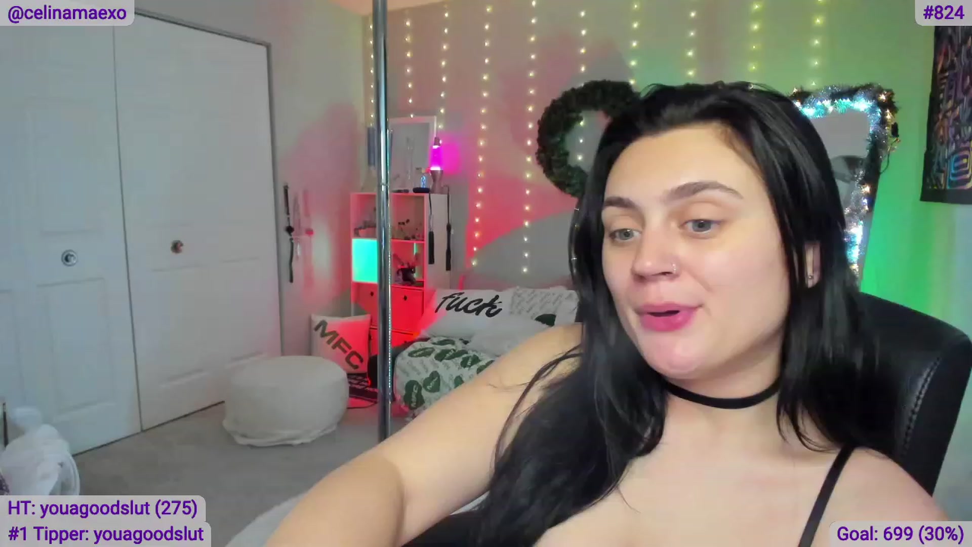 Gallery image thumbnail from Celinamaexo's myfreecams stream on, 12/07/2022, 13:48 image 6 of 20