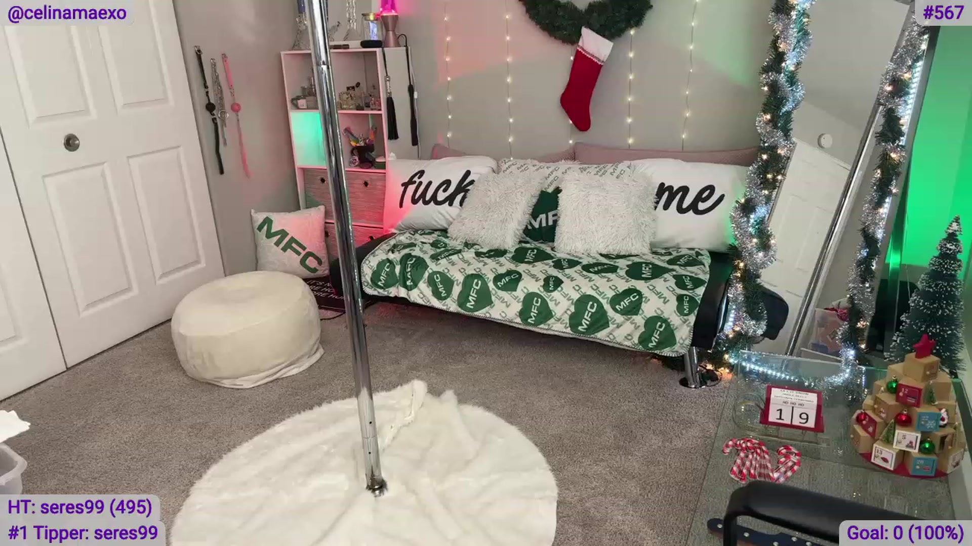 Gallery image thumbnail from Celinamaexo's myfreecams stream on, 12/19/2022, 14:53 image 16 of 20