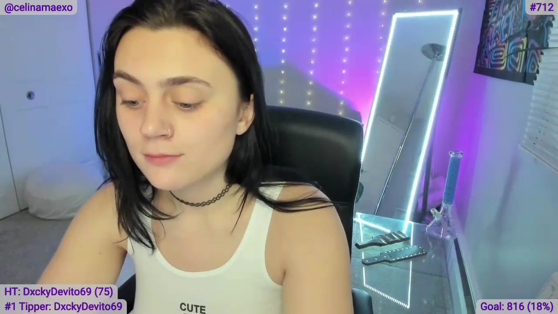 Gallery image thumbnail from Celinamaexo's myfreecams stream on, 12/31/2022, 16:30 image 16 of 20