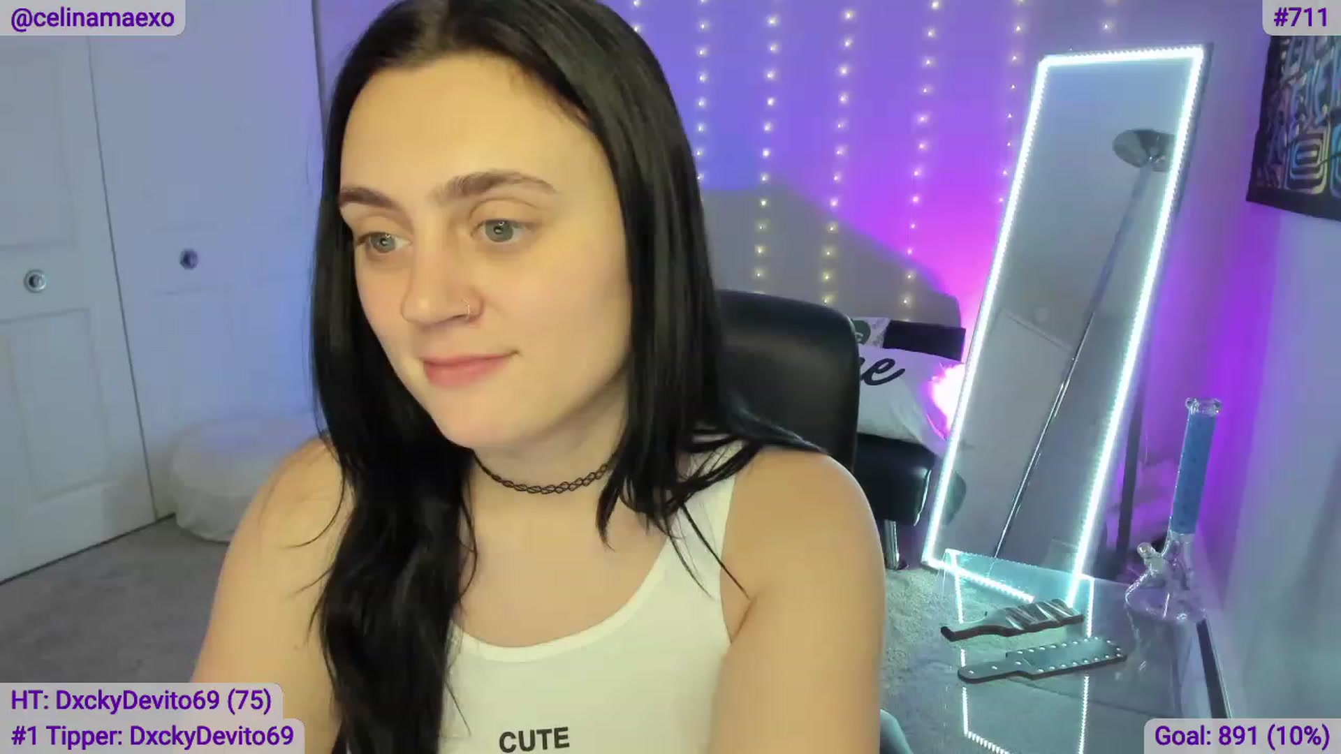 Gallery image thumbnail from Celinamaexo's myfreecams stream on, 12/31/2022, 16:30 image 5 of 20