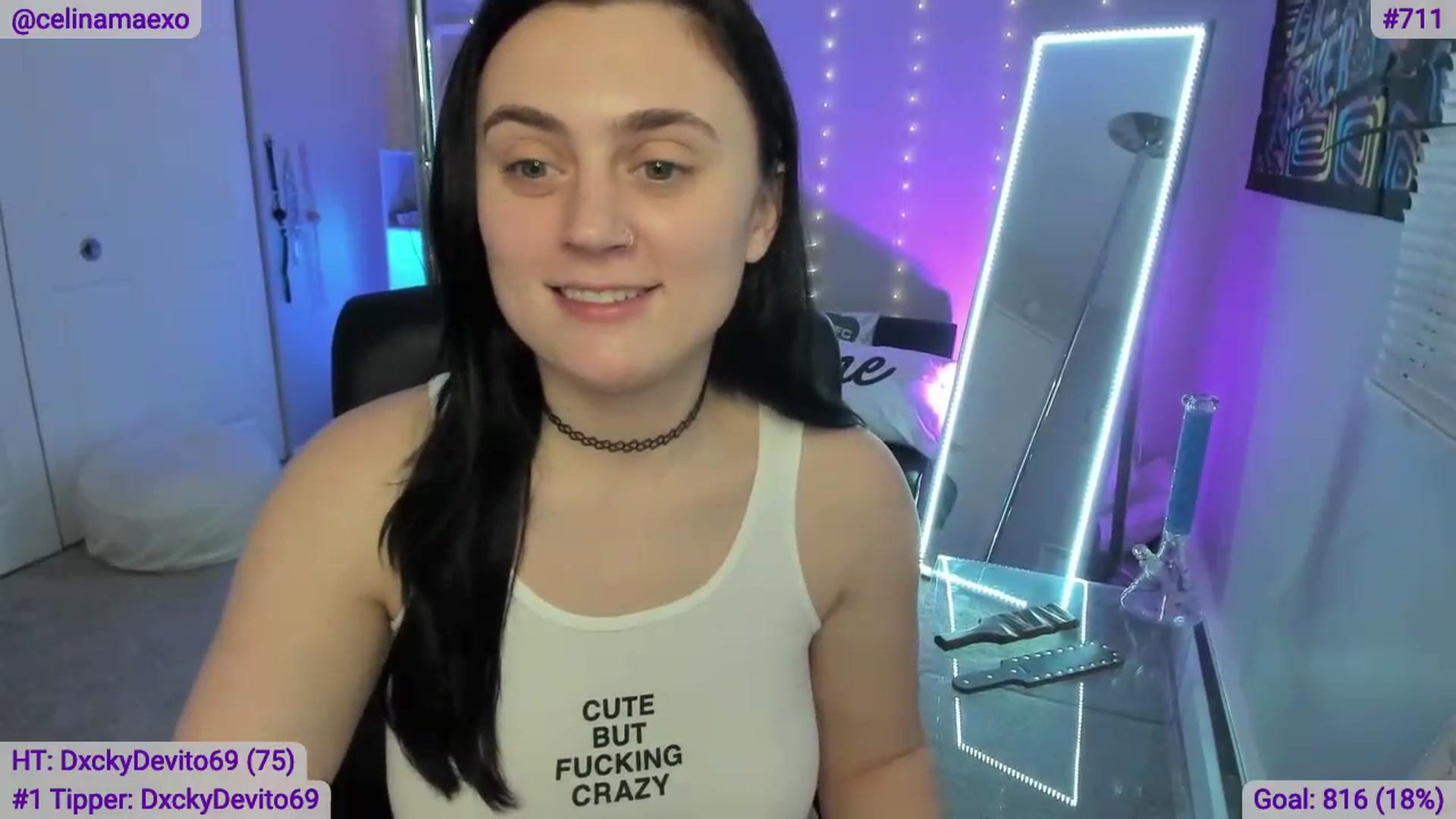 Gallery image thumbnail from Celinamaexo's myfreecams stream on, 12/31/2022, 16:30 image 13 of 20