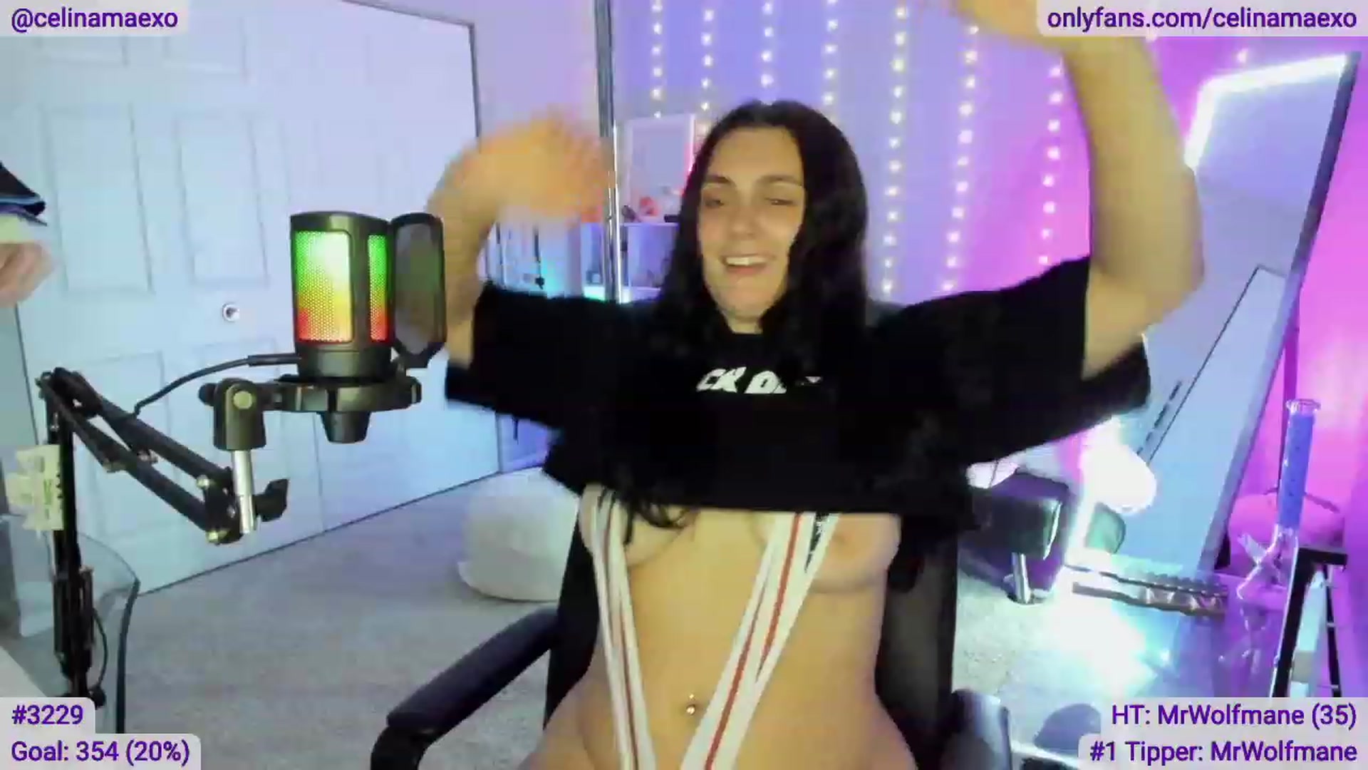 Gallery image thumbnail from Celinamaexo's myfreecams stream on, 07/05/2023, 01:08 image 20 of 20