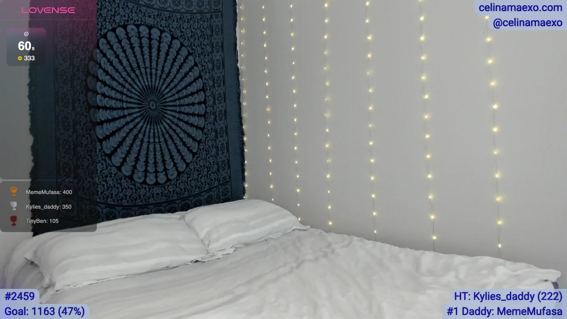 Gallery image thumbnail from Celinamaexo's myfreecams stream on, 05/15/2025, 17:22 image 19 of 20