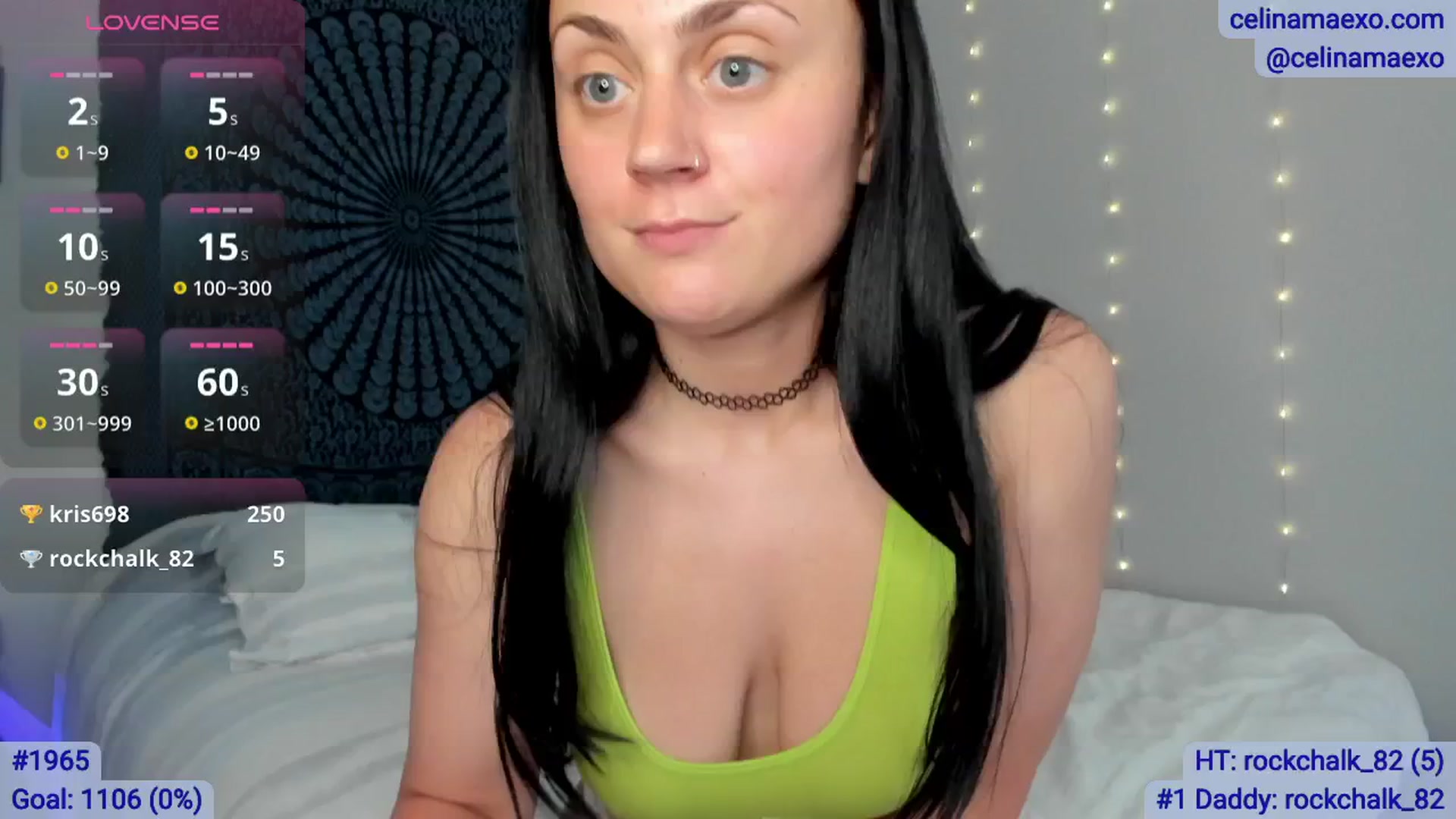Gallery image thumbnail from Celinamaexo's myfreecams stream on, 05/21/2025, 17:07 image 16 of 20