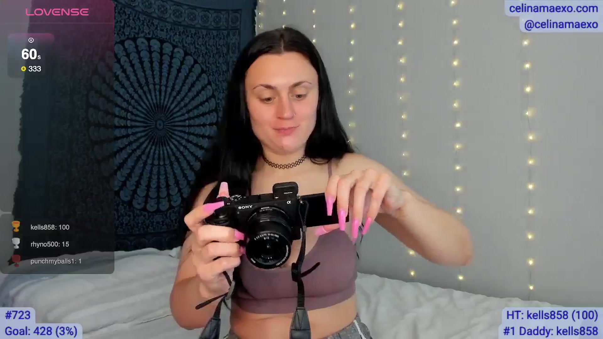 Gallery image thumbnail from Celinamaexo's myfreecams stream on, 06/06/2025, 18:14 image 13 of 20