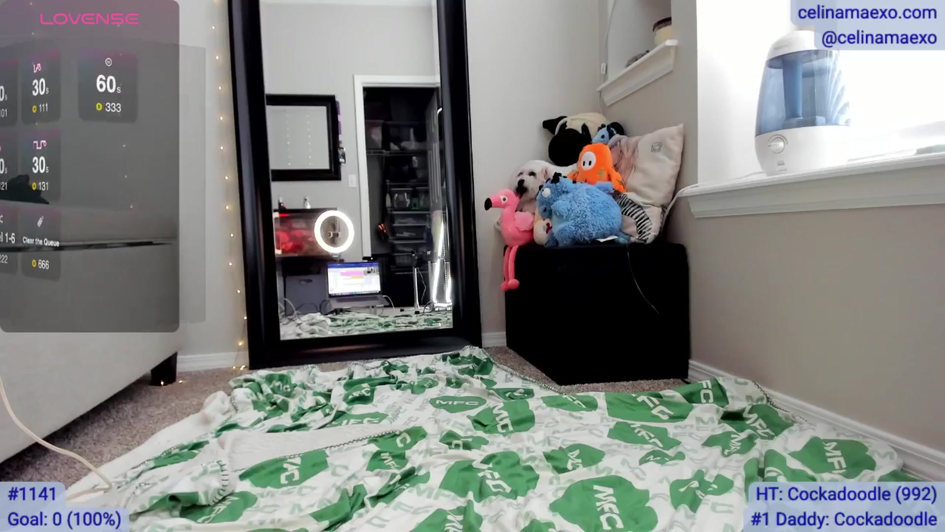 Gallery image thumbnail from Celinamaexo's myfreecams stream on, 01/09/2026, 18:30 image 19 of 20