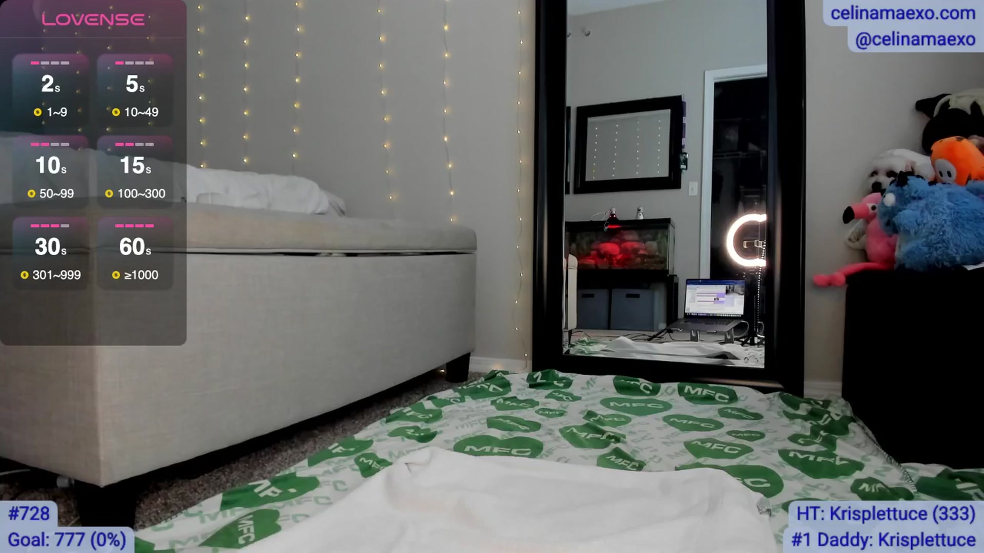 Gallery image thumbnail from Celinamaexo's myfreecams stream on, 01/12/2026, 21:13 image 5 of 20