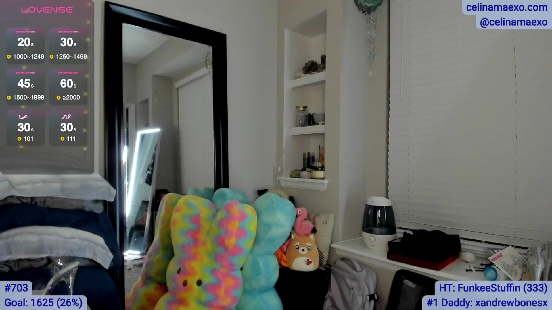 Gallery image thumbnail from Celinamaexo's myfreecams stream on, 04/06/2026, 07:15 image 2 of 20