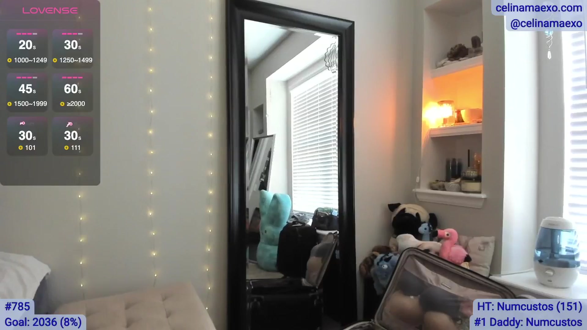 Gallery image thumbnail from Celinamaexo's myfreecams stream on, 04/08/2026, 17:43 image 4 of 20