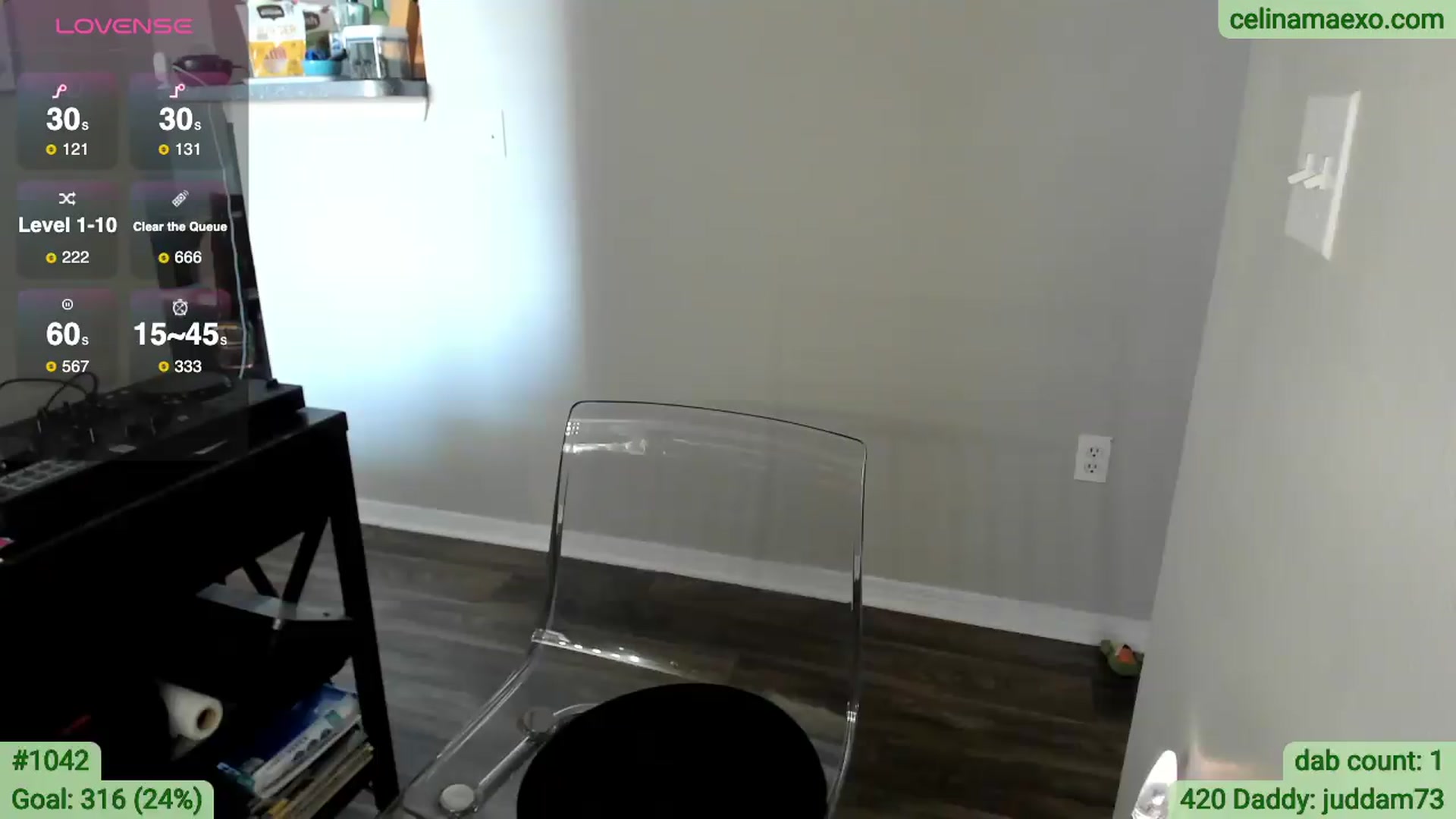 Gallery image thumbnail from Celinamaexo's myfreecams stream on, 04/20/2026, 17:24 image 4 of 20