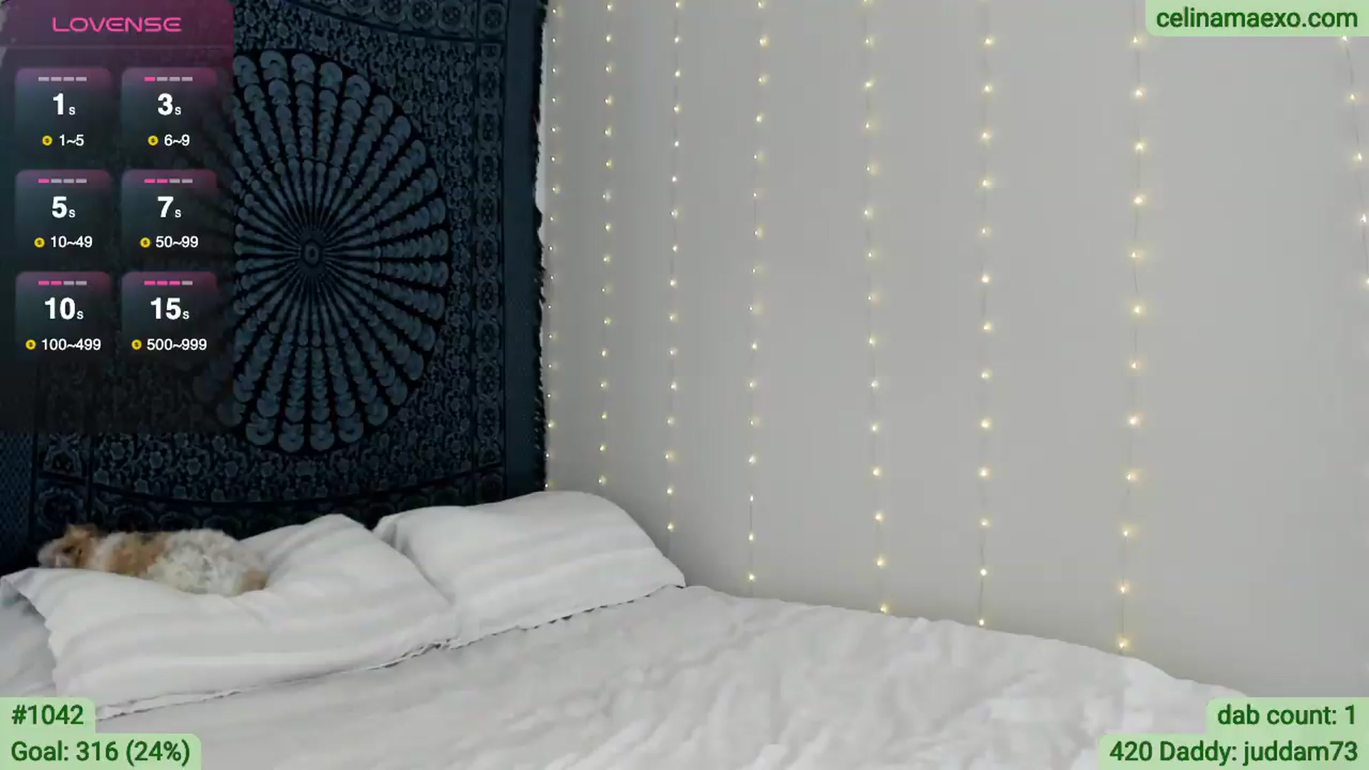 Gallery image thumbnail from Celinamaexo's myfreecams stream on, 04/20/2026, 17:24 image 1 of 20