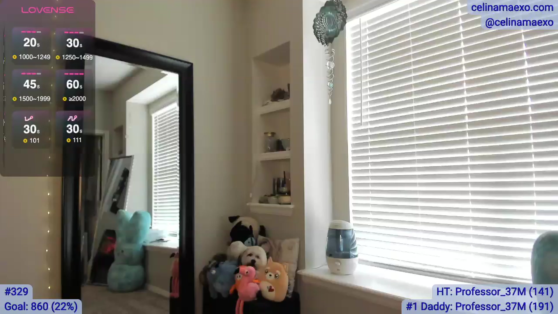 Gallery image thumbnail from Celinamaexo's myfreecams stream on, 05/18/2026, 21:13 image 12 of 20