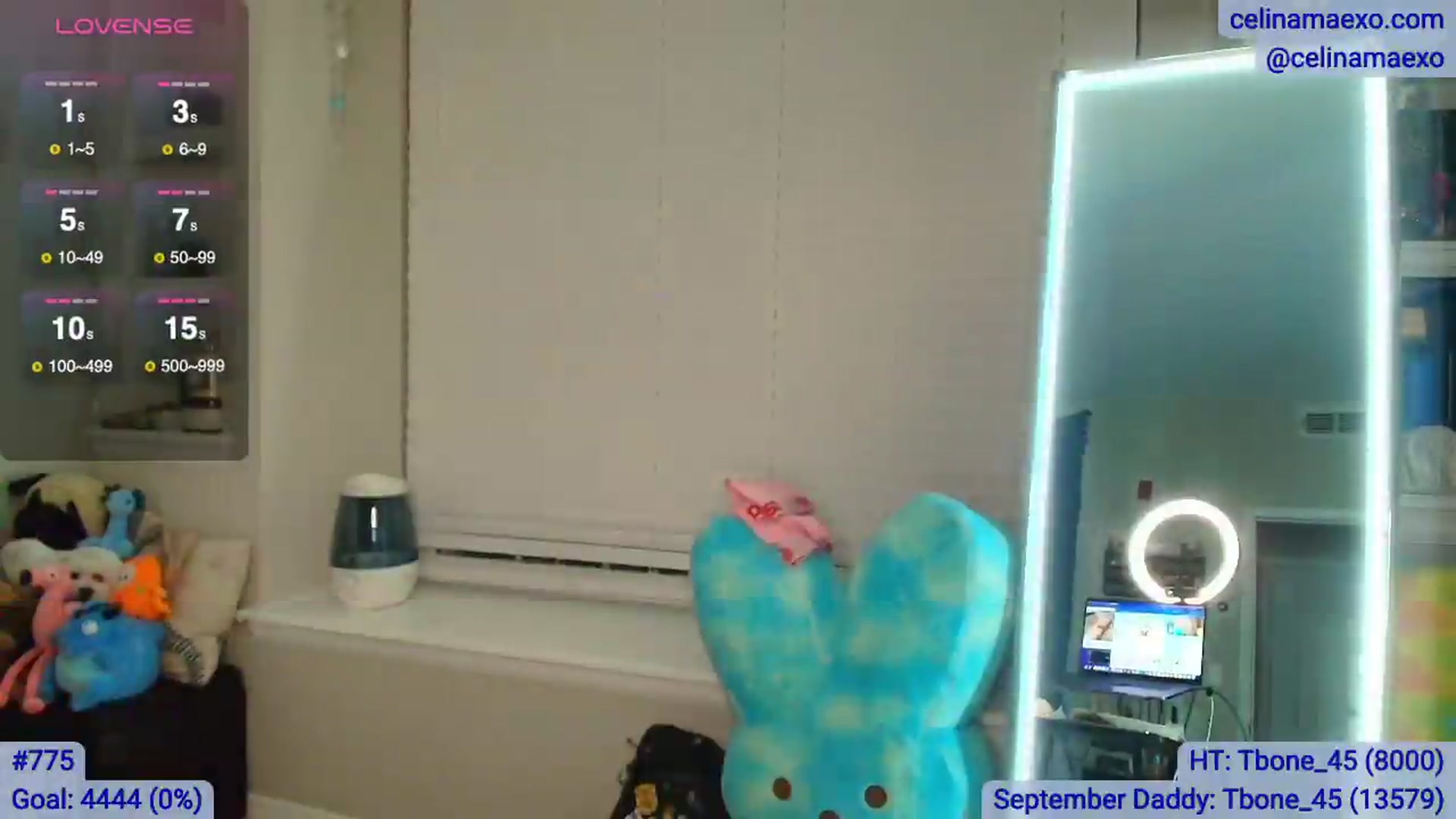 Gallery image thumbnail from Celinamaexo's myfreecams stream on, 09/15/2026, 06:00 image 18 of 20