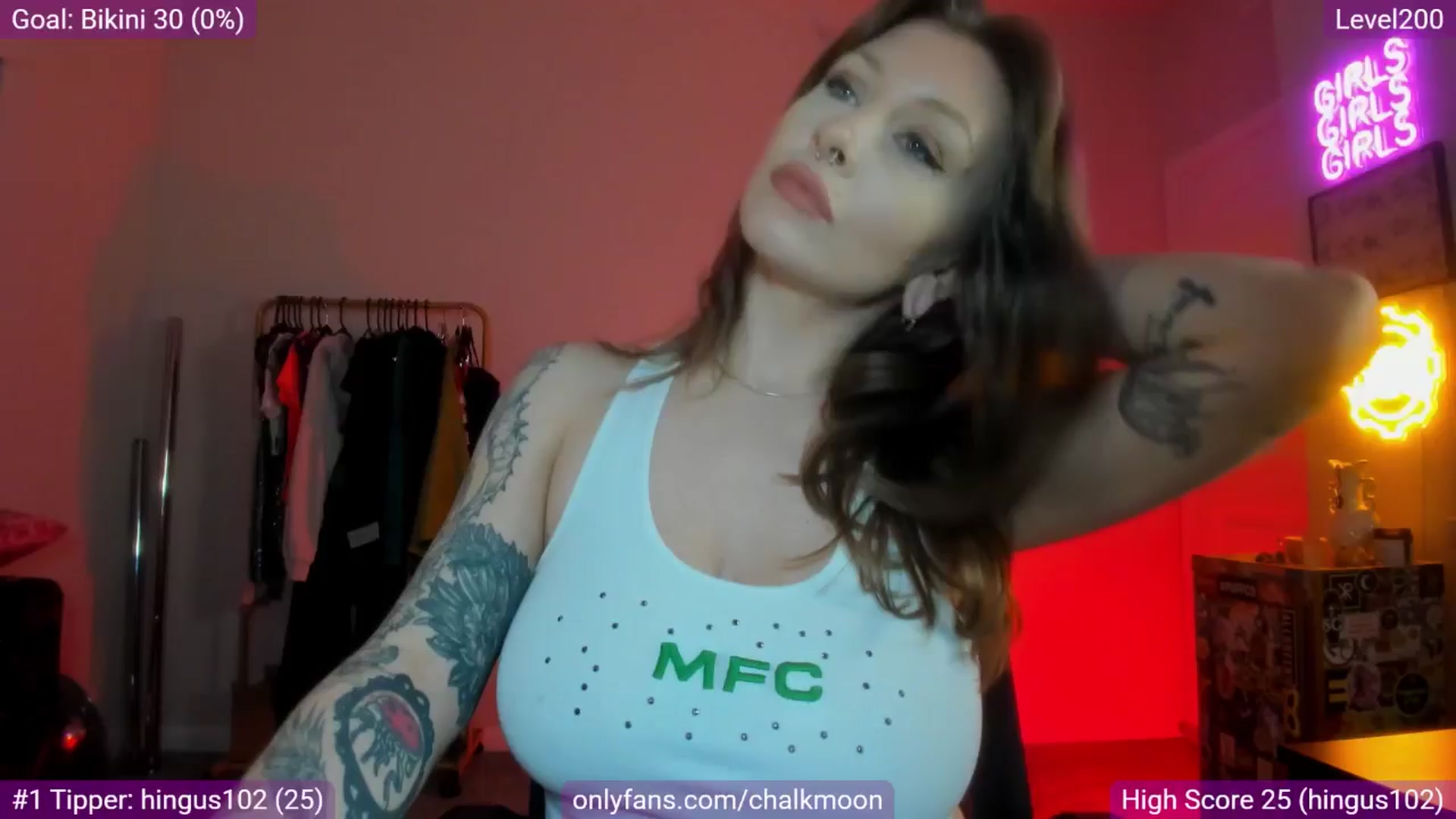 Gallery image thumbnail from ChalkMoon's myfreecams stream on, 02/08/2026, 06:14 image 9 of 20