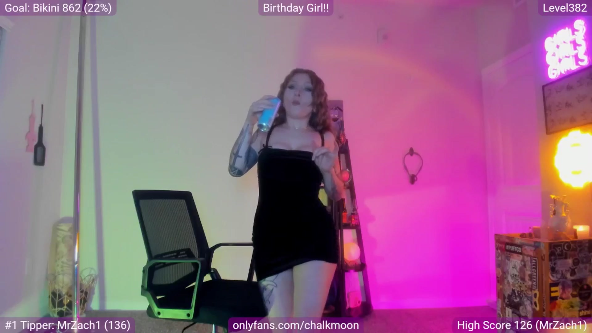 Gallery image thumbnail from ChalkMoon's myfreecams stream on, 02/16/2026, 05:05 image 5 of 20