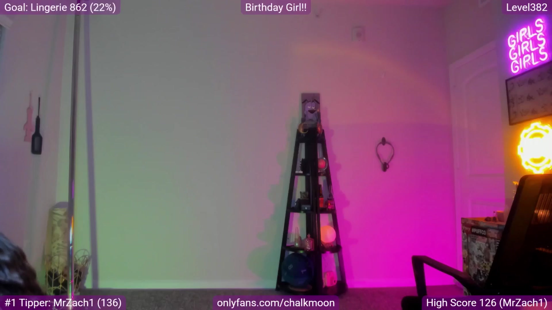 Gallery image thumbnail from ChalkMoon's myfreecams stream on, 02/16/2026, 05:05 image 9 of 20
