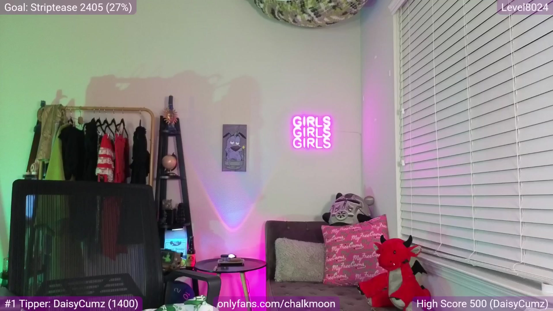 Gallery image thumbnail from ChalkMoon's myfreecams stream on, 03/22/2026, 08:00 image 14 of 20