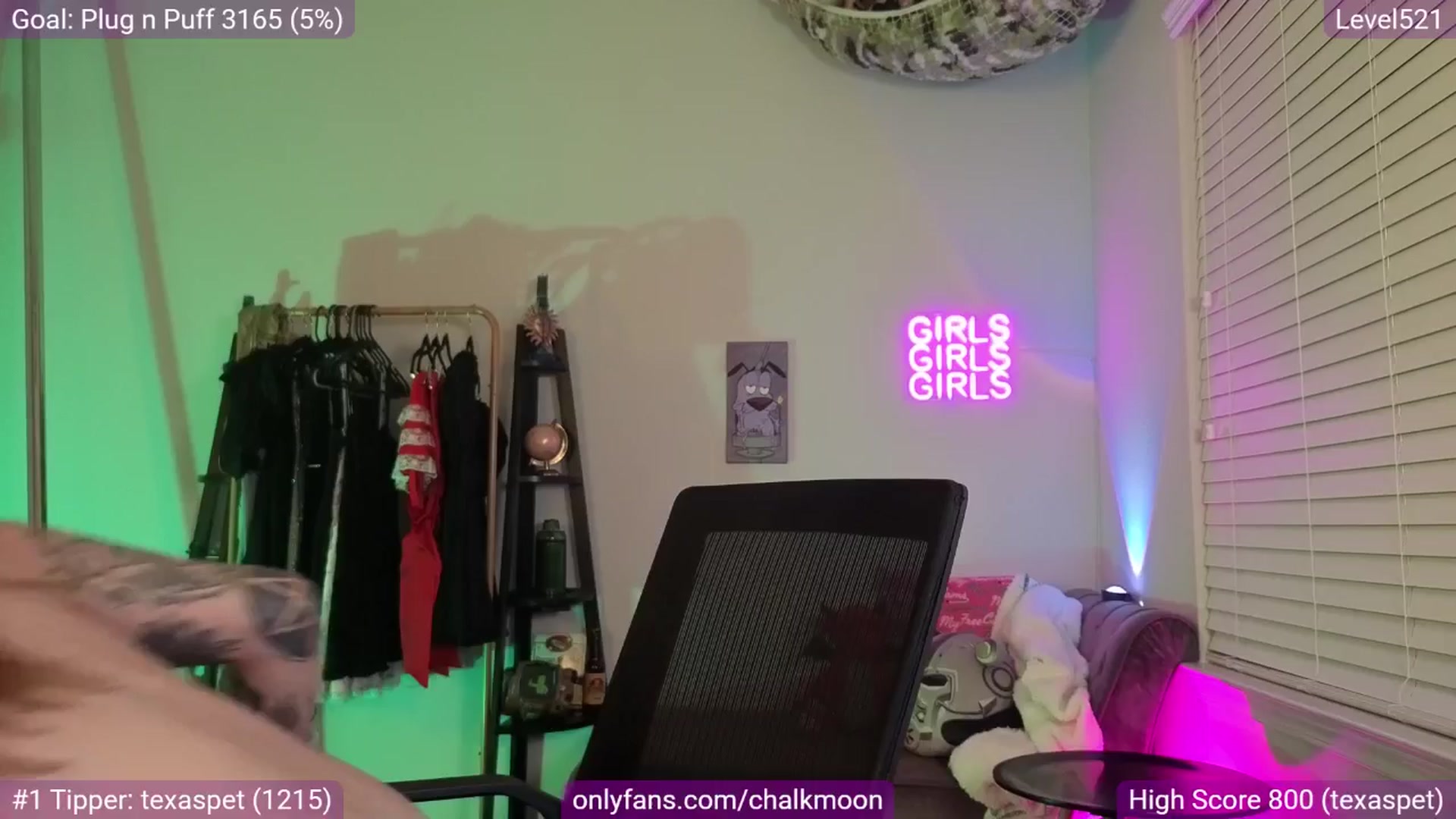 Gallery image thumbnail from ChalkMoon's myfreecams stream on, 05/02/2026, 08:34 image 7 of 20