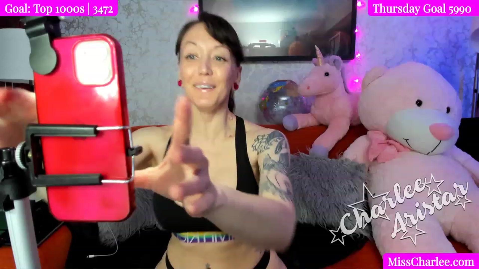 Gallery image thumbnail from CharleeNSFW's myfreecams stream on, 05/05/2023, 02:58 image 20 of 20