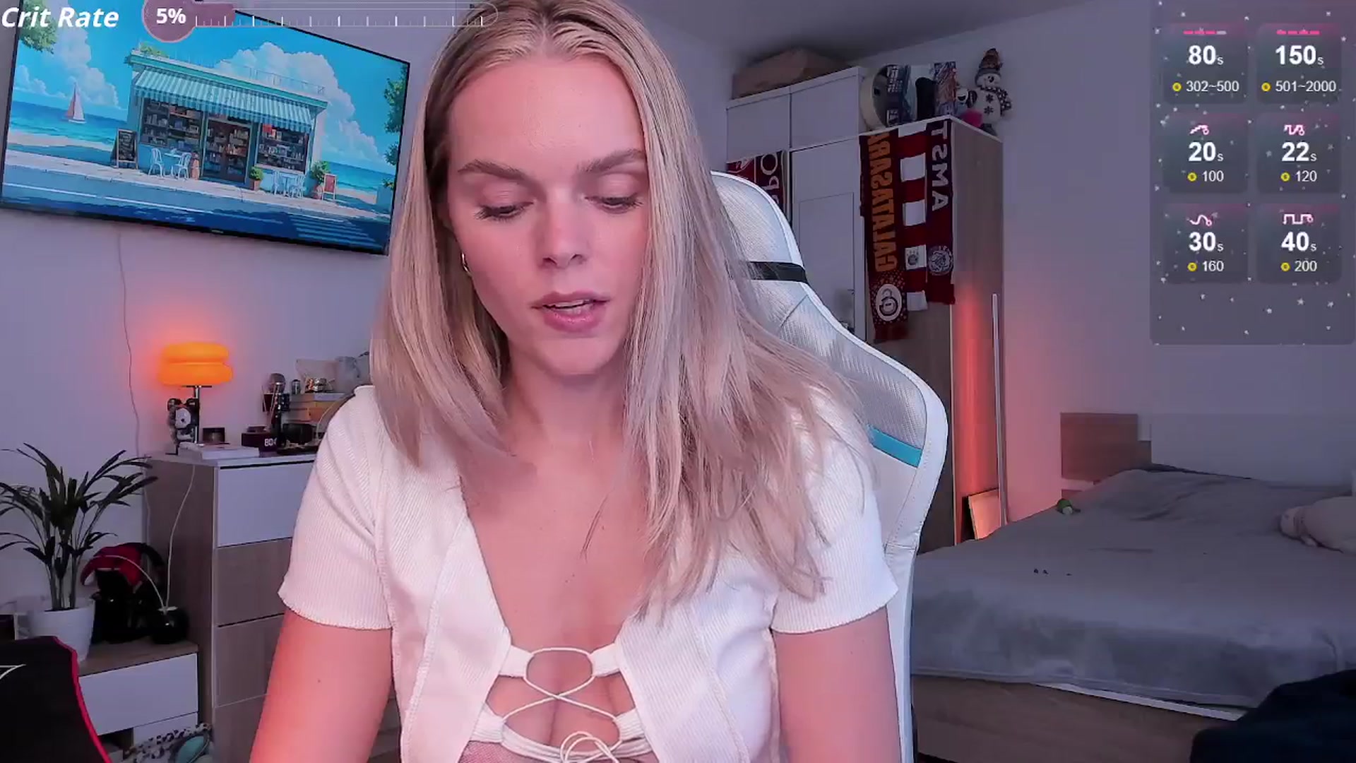 Gallery image thumbnail from CharliXSweet's myfreecams stream on, 08/15/2025, 14:12 image 19 of 20