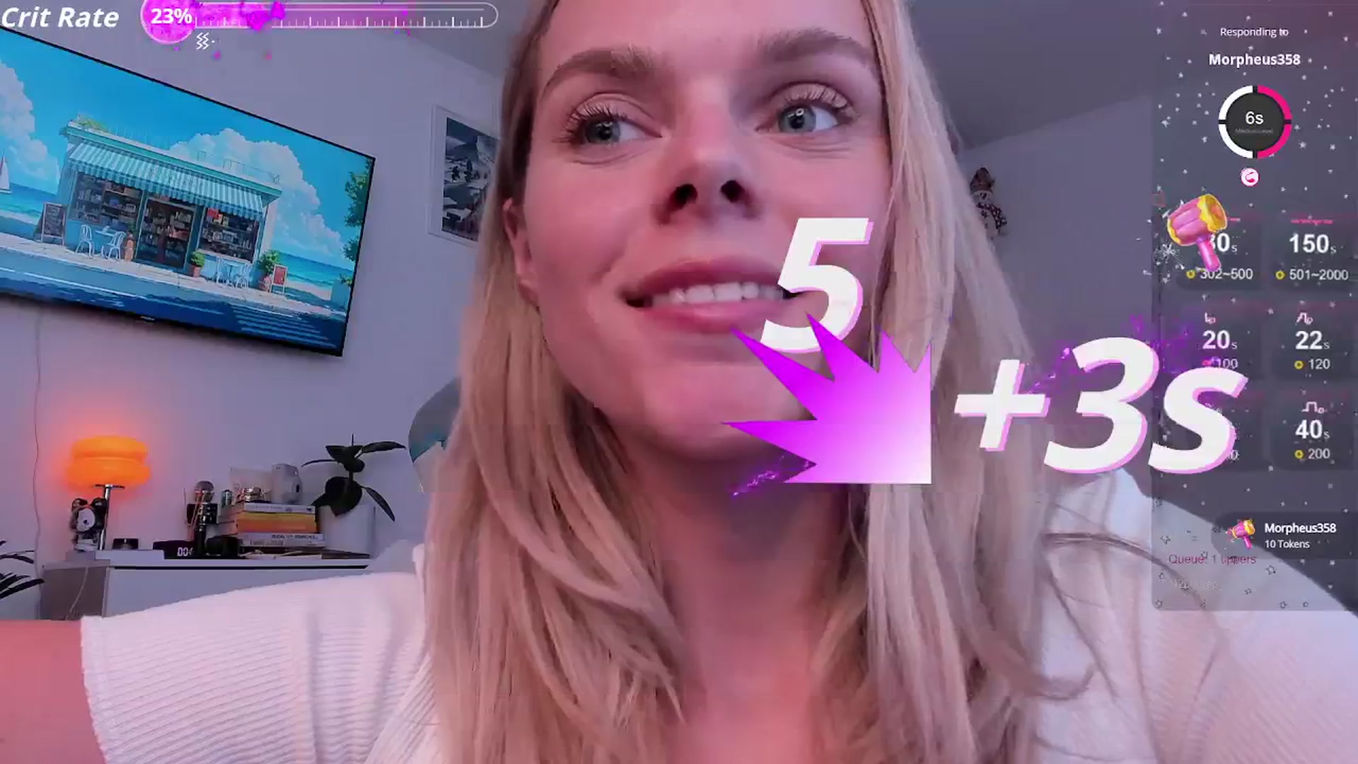 Gallery image thumbnail from CharliXSweet's myfreecams stream on, 08/15/2025, 14:12 image 12 of 20