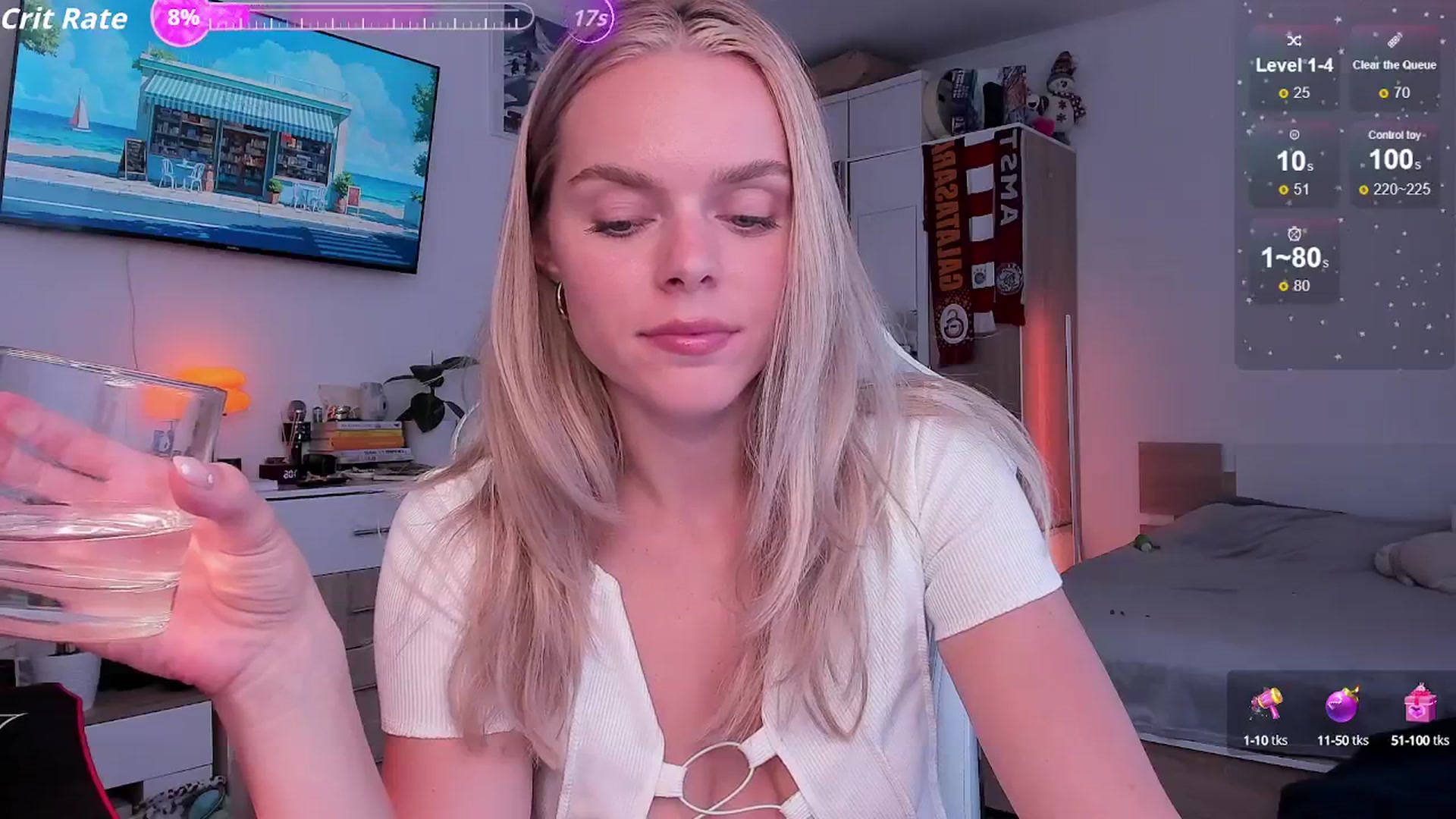 Gallery image thumbnail from CharliXSweet's myfreecams stream on, 08/15/2025, 14:12 image 17 of 20