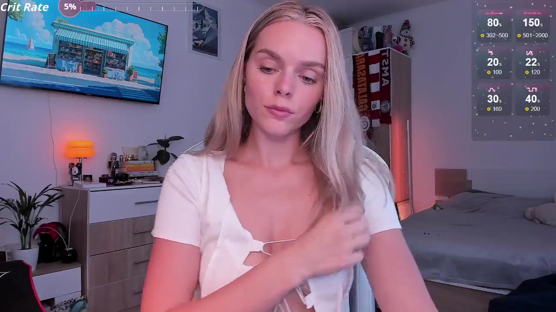 Gallery image thumbnail from CharliXSweet's myfreecams stream on, 08/15/2025, 14:12 image 18 of 20