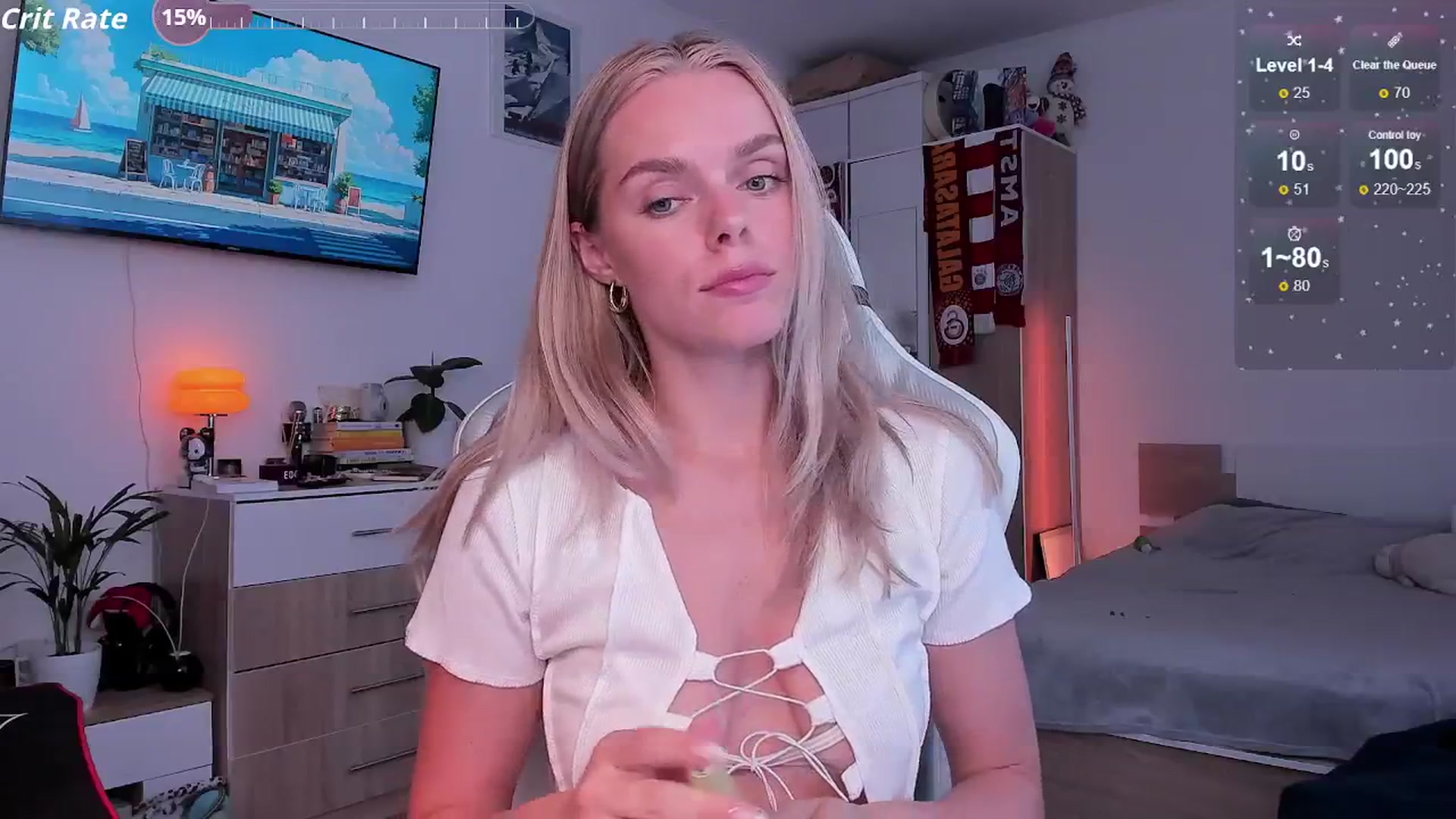 Gallery image thumbnail from CharliXSweet's myfreecams stream on, 08/15/2025, 14:12 image 15 of 20